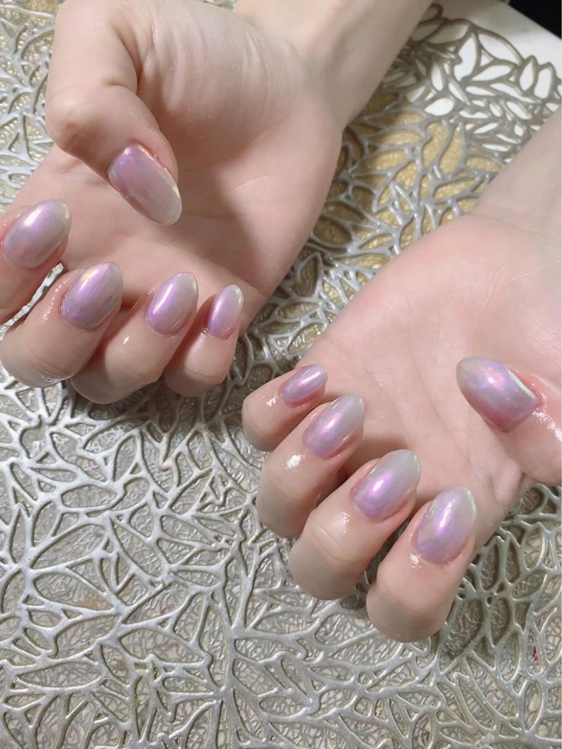 ネイル ジェルネイル ミラーネイル ワンカラーネイル パラジェル ハンドネイル nail salon  Stella*所属・菅原 ミヤのその他イメージ