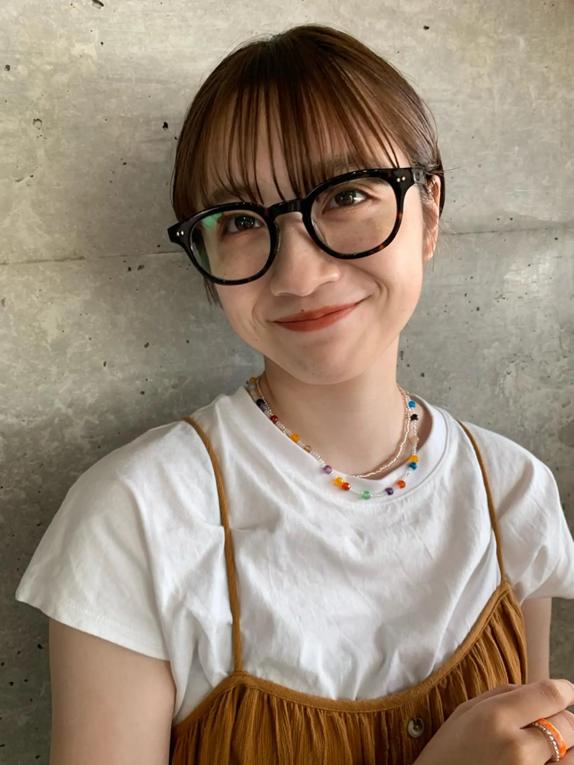 ショート カラー ボブパーマコテ巻き風 パーマNo1深江秀平のヘアスタイル