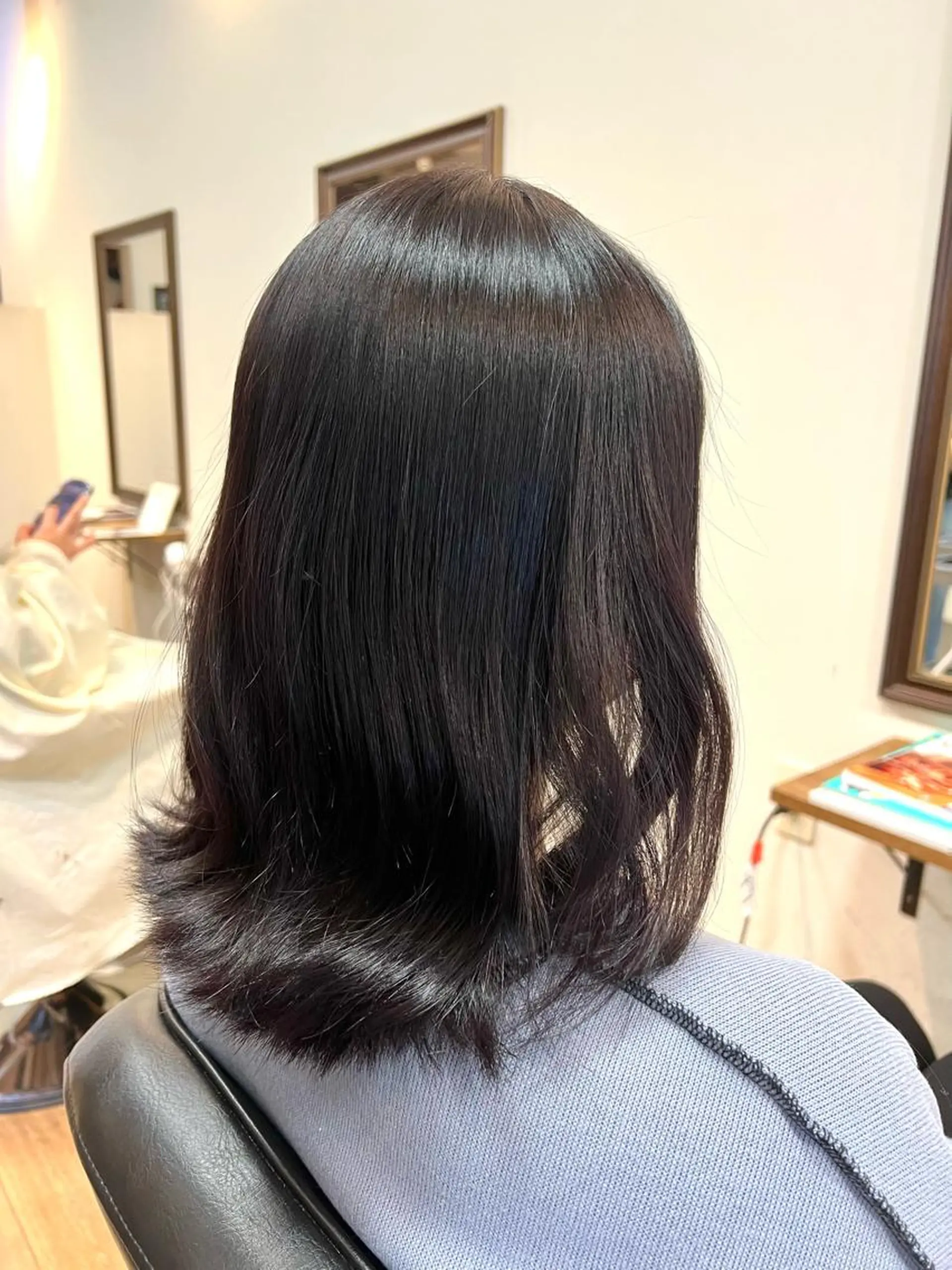 カラー ピンクカラー イシイ ハルナ 🤍のヘアスタイル