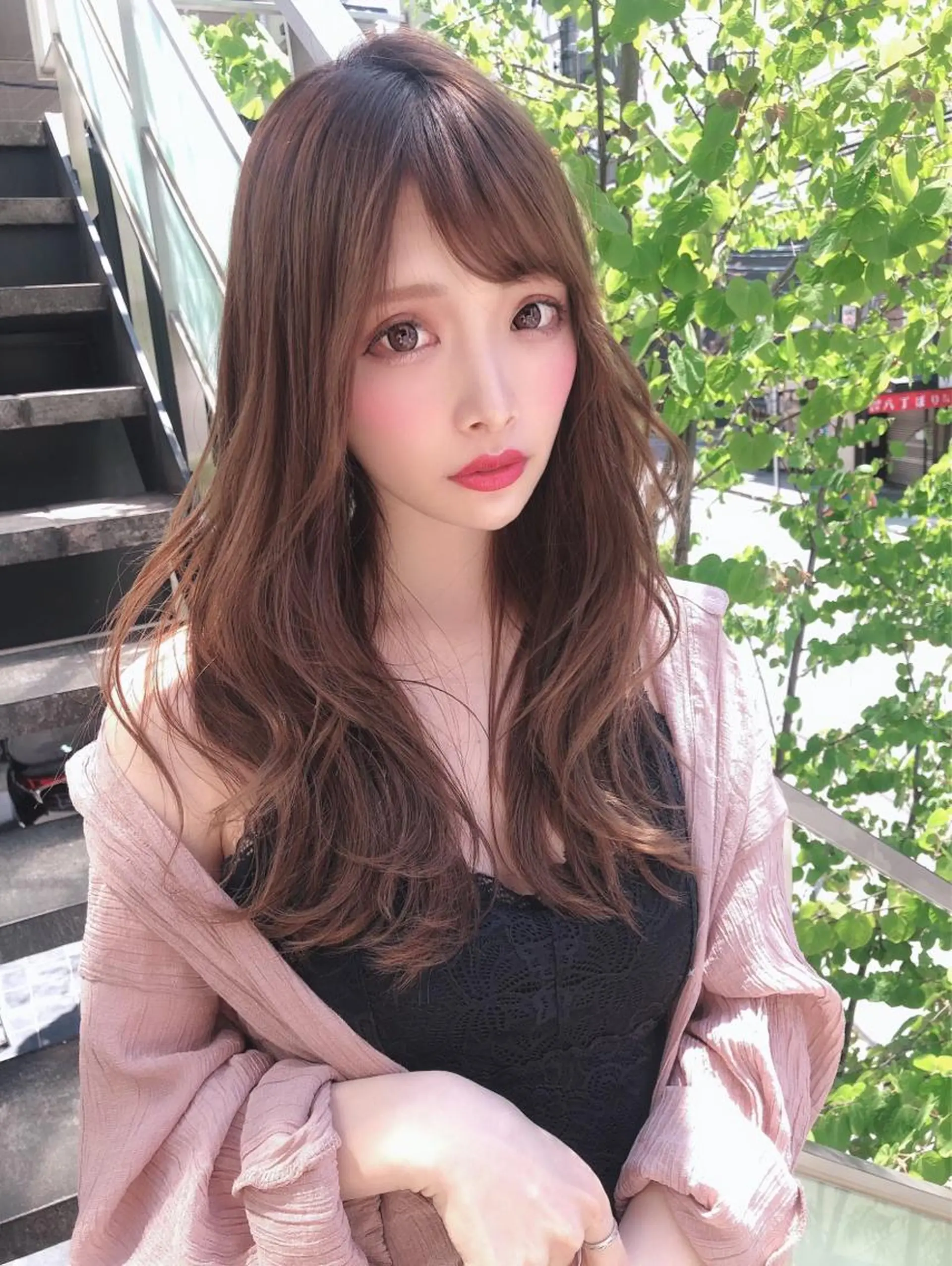 セミロング カット ヘアカラー トリートメント ボンドストーリーノヴァ所属・縮毛矯正・髪質改善 ❣️三浦正也のヘアスタイル