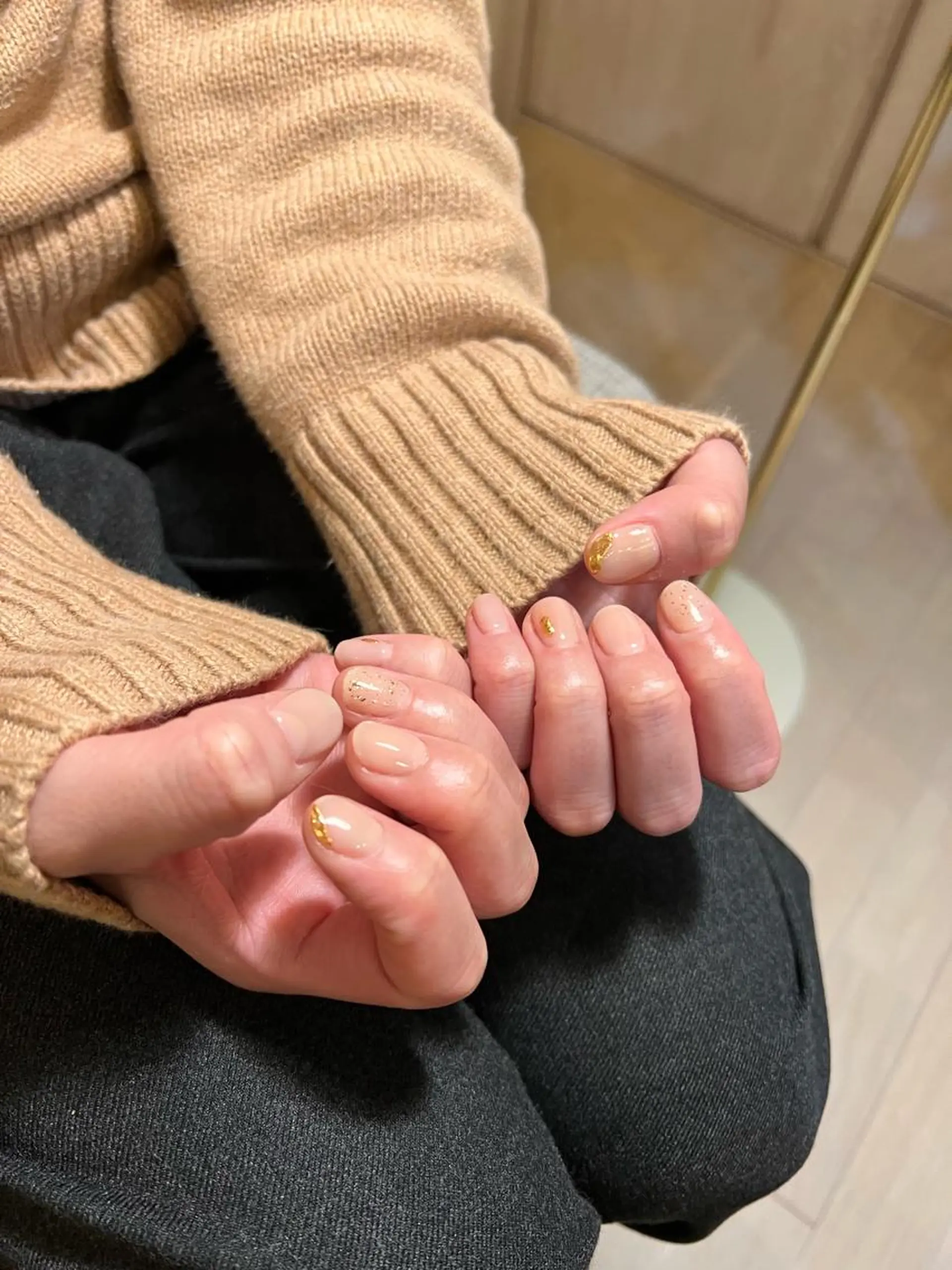 ショート 𝐞𝐚𝐜𝐡 nanami🩰のネイルデザイン