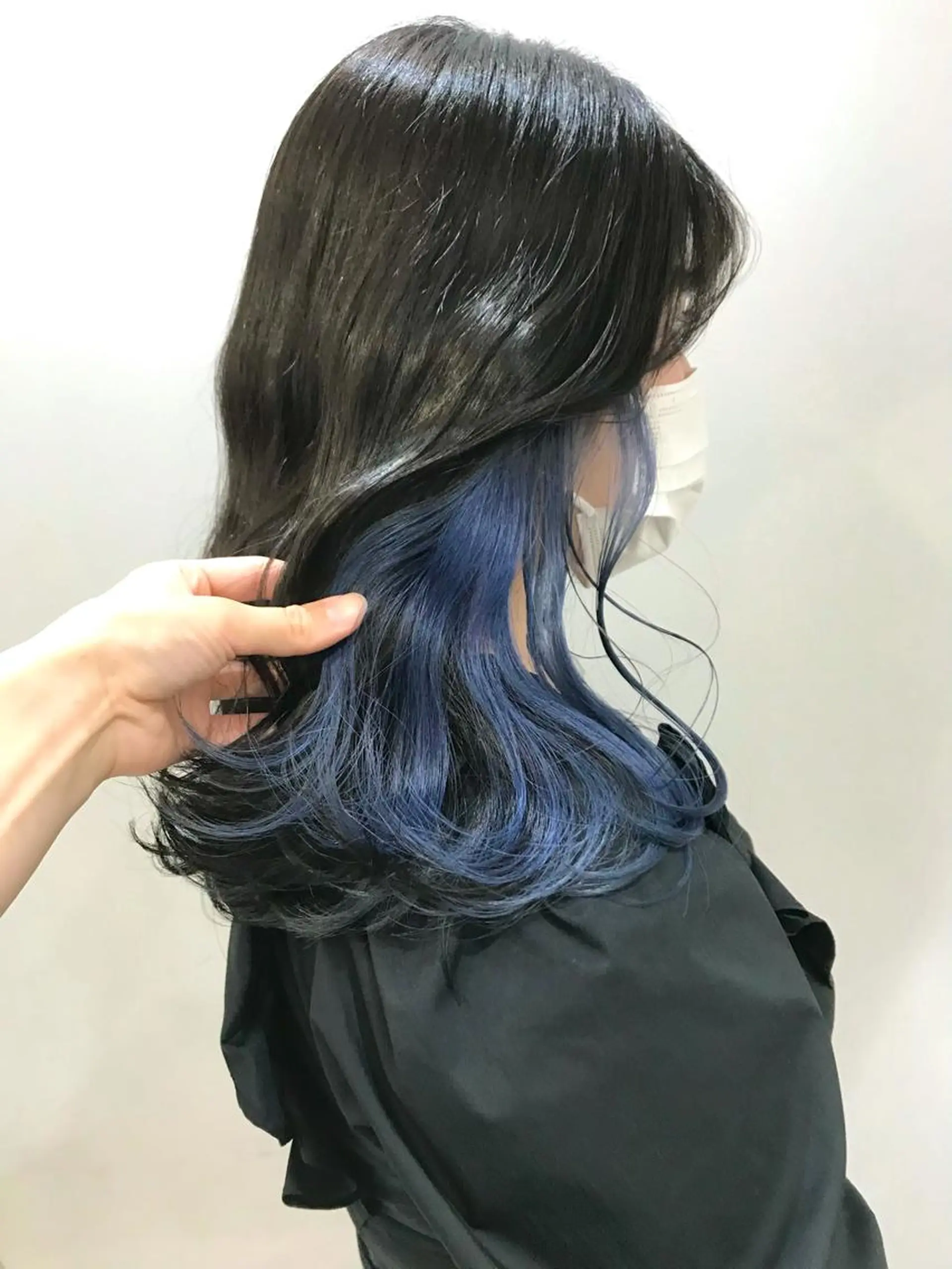 セミロング カラー ヘアカラー トリートメント 横山 奈央のヘアスタイル