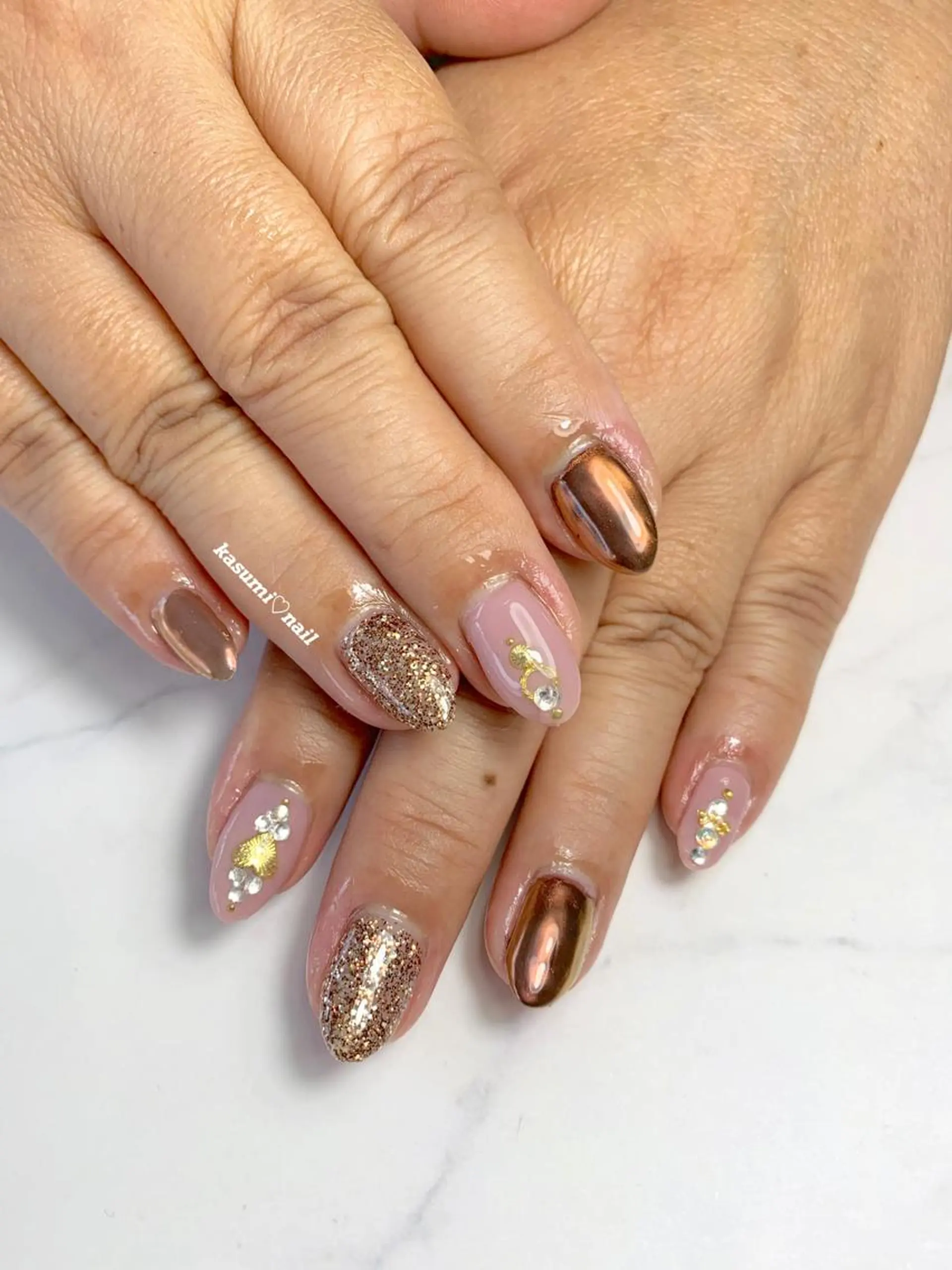 ネイル アートネイル フットネイル ジェルネイル KASUMI♡ Nailのネイルデザイン
