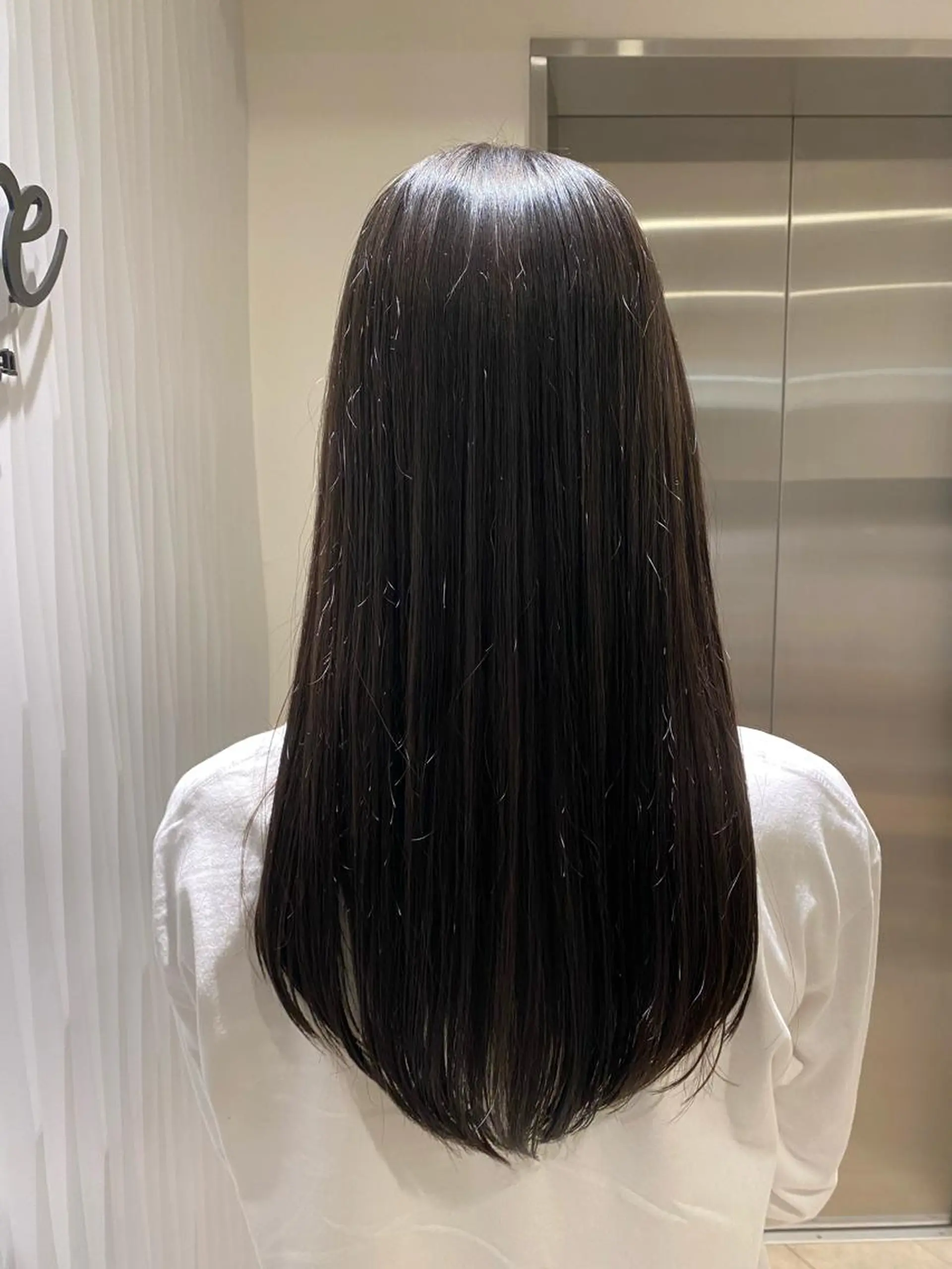 セミロング トリートメント 大倉 未波のヘアスタイル