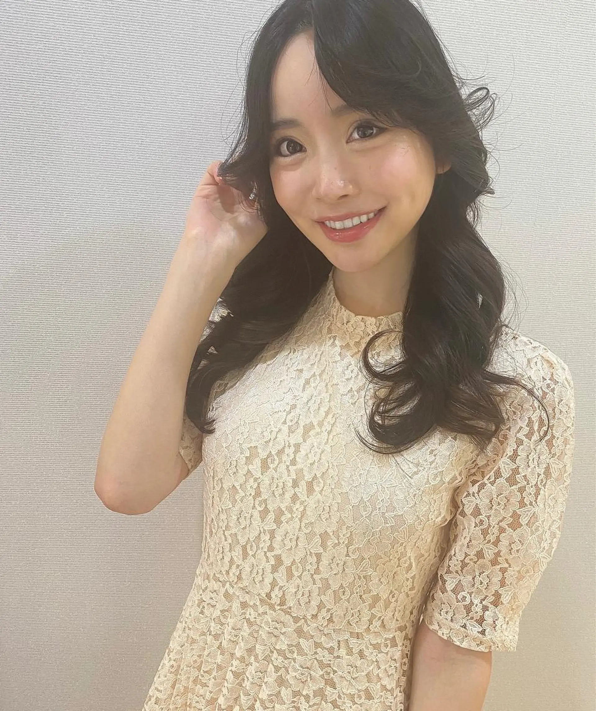 セミロング カラー 💙美髪救世主💙 関華蓮のヘアスタイル