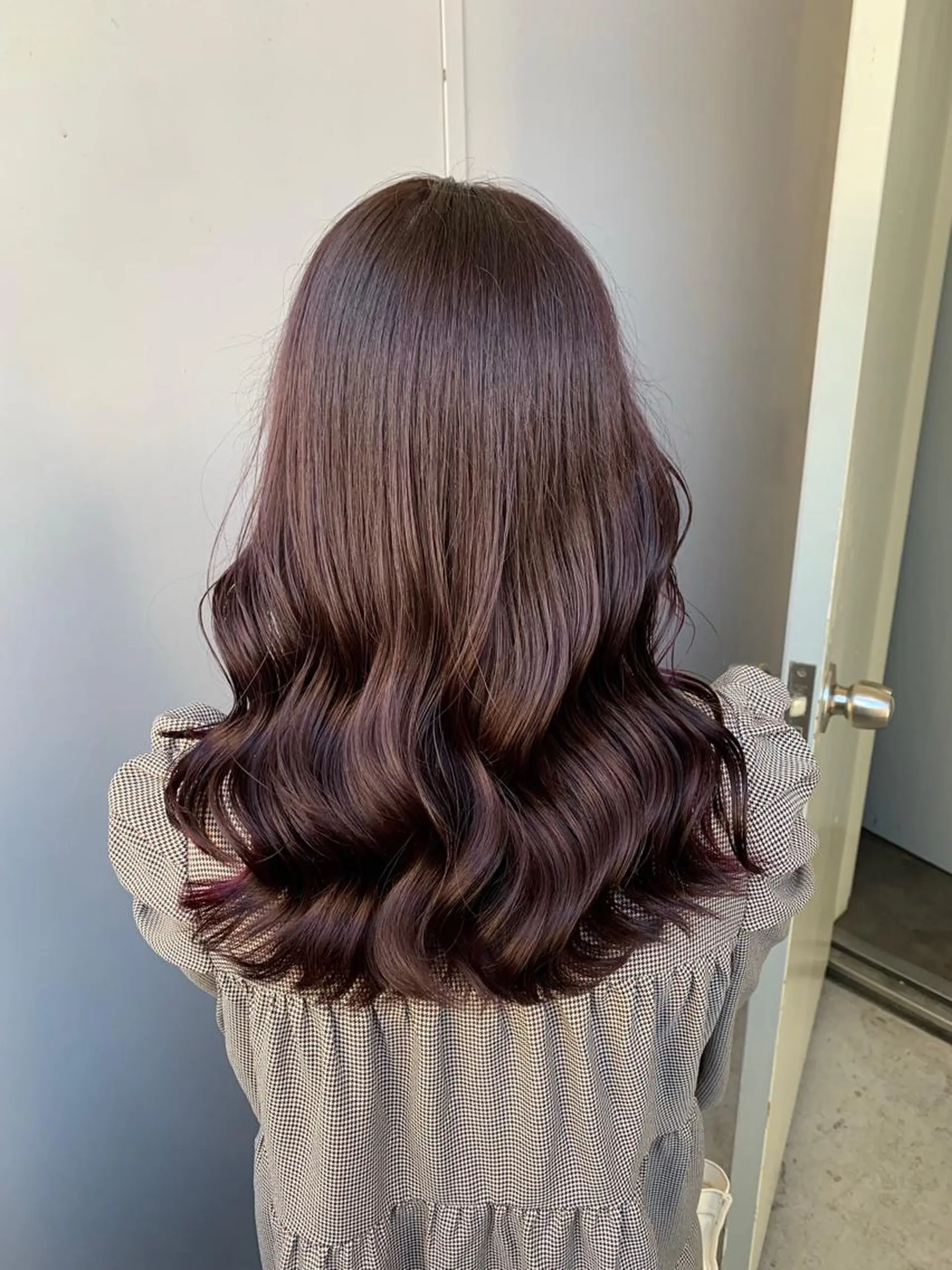 ロング カラー ブラウンカラー ラベンダーカラー ピンクカラー ピンクブラウン ヘアカラー トリートメント ヘアセット 透明感カラー🤍 Kaitoのヘアスタイル