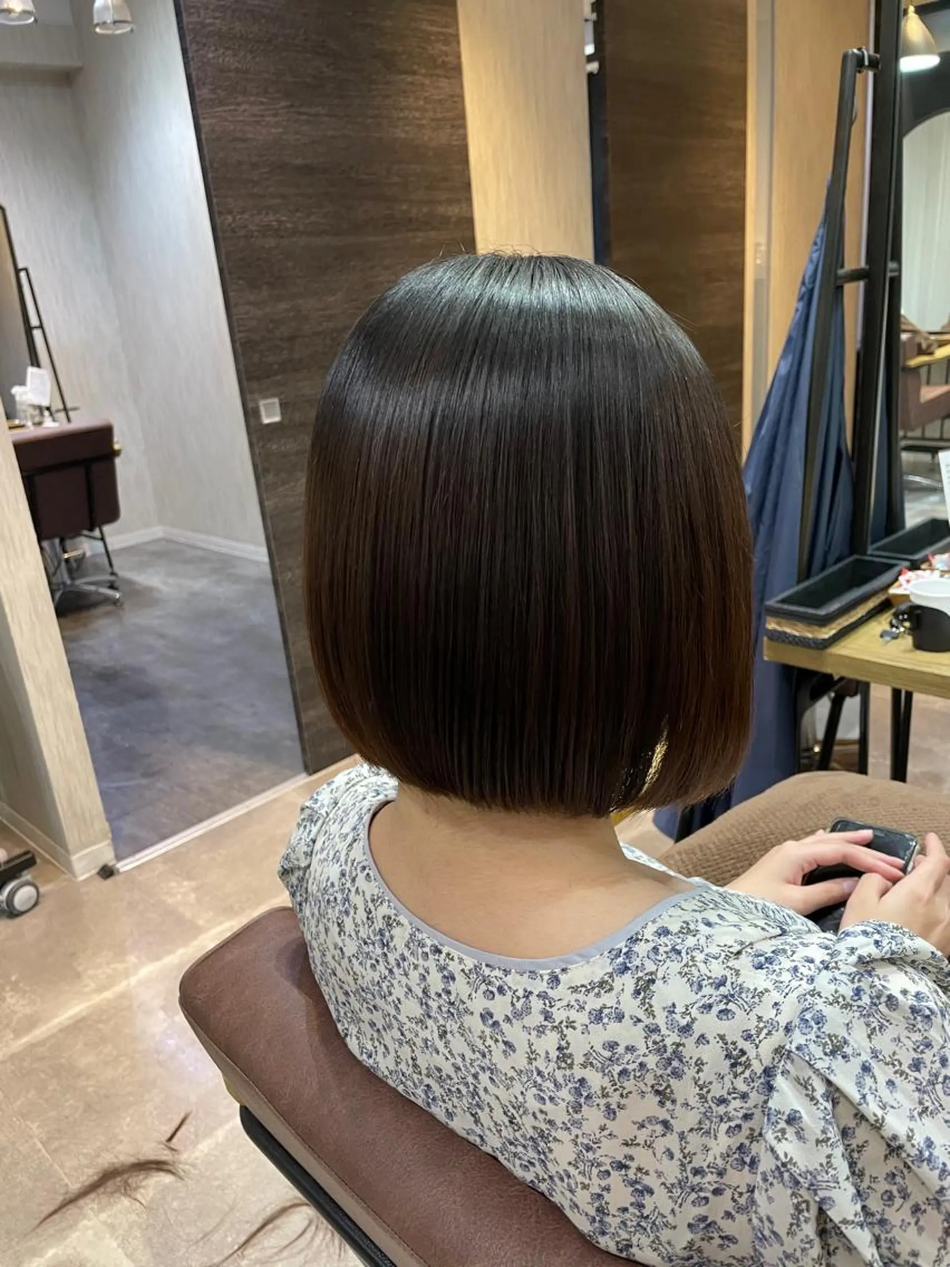 ショート 酸性ストレート カット 縮毛矯正 newiGRANDE 🌈萩原聖也のヘアスタイル