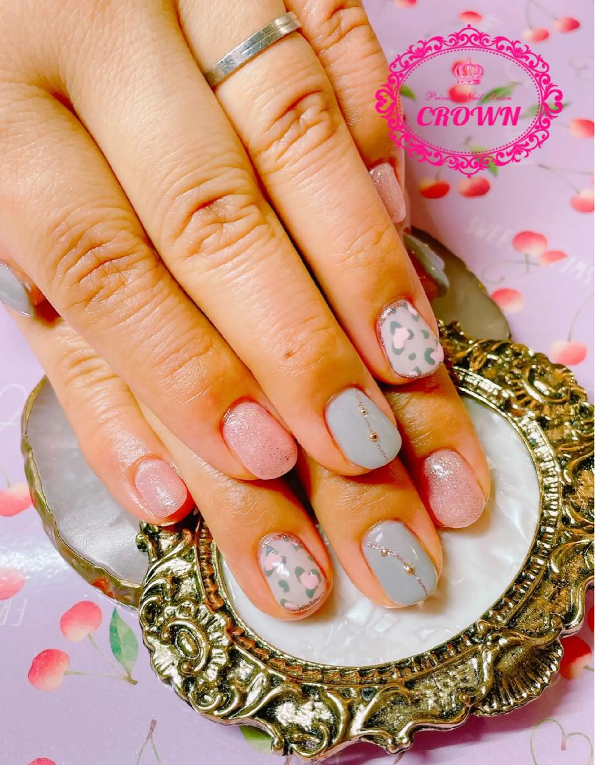 ネイル CROWN プライベートサロンのネイルデザイン