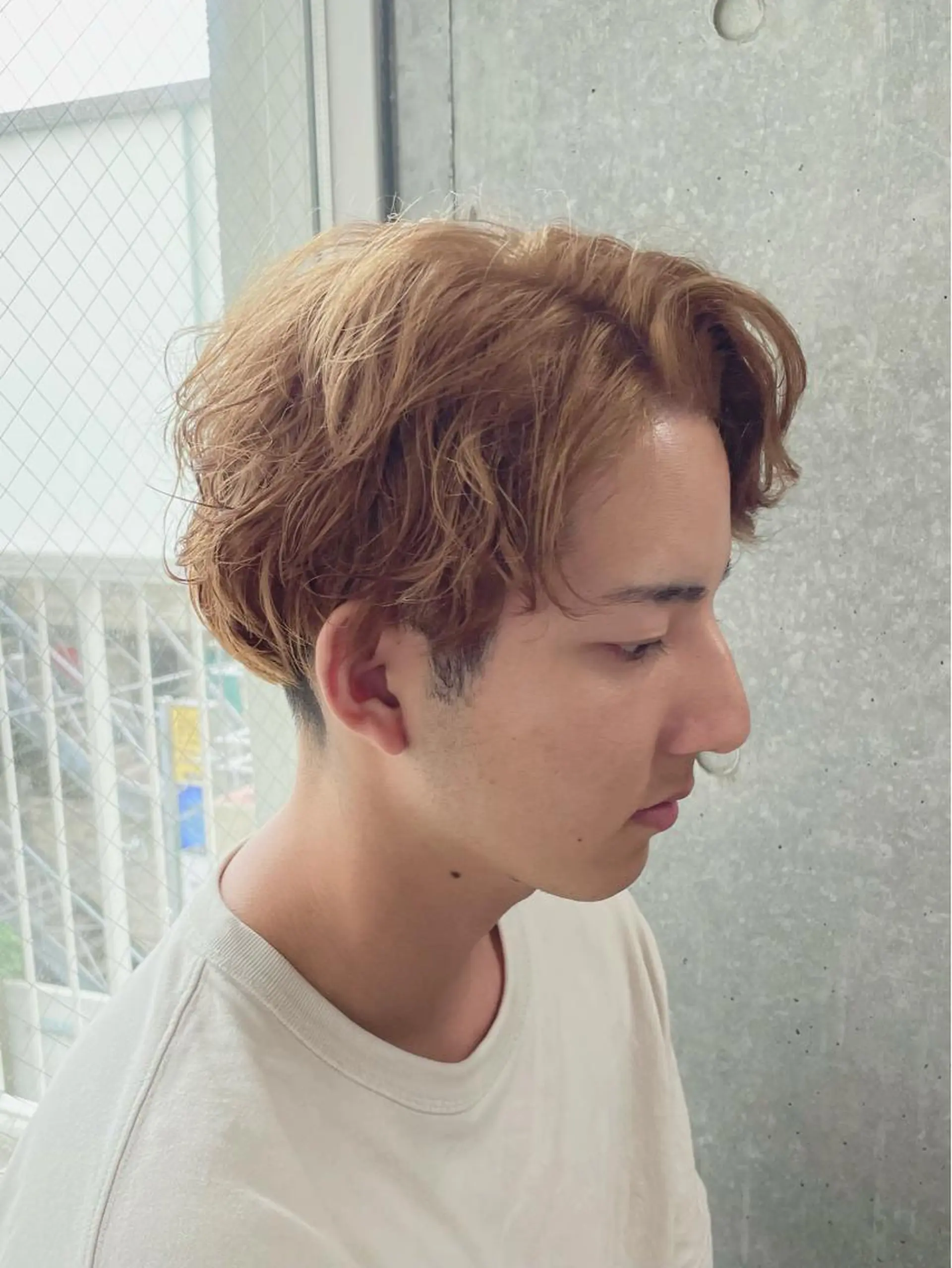 カラー メンズ カット ヘアカラー トリートメント ヘアセット メンズモテパーマ💙 fuwaのヘアスタイル