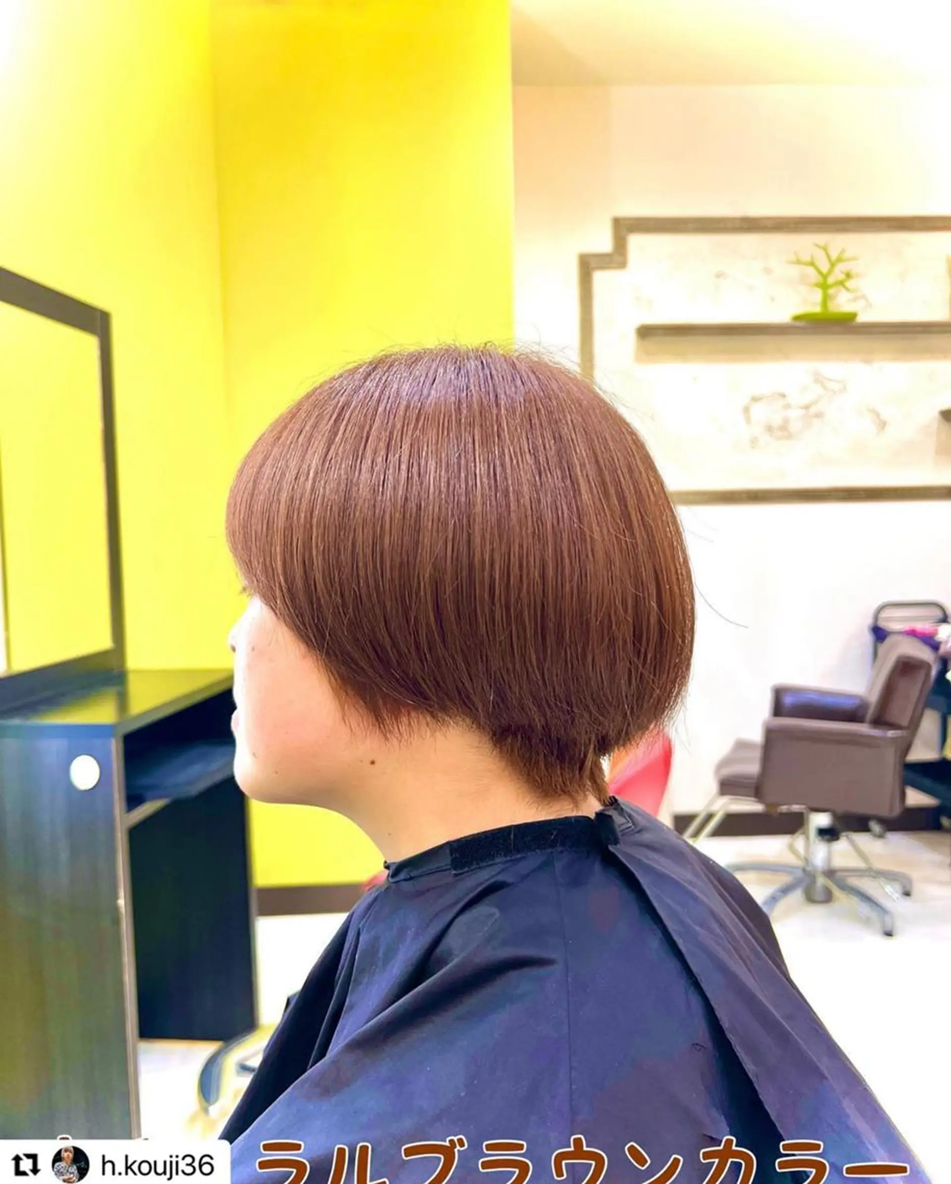 ミディアム カラー メンズ ベージュカラー ブラウンカラー グレージュ ラベンダーカラー ラベンダーピンク 🩷Eny terrace🩷のヘアスタイル