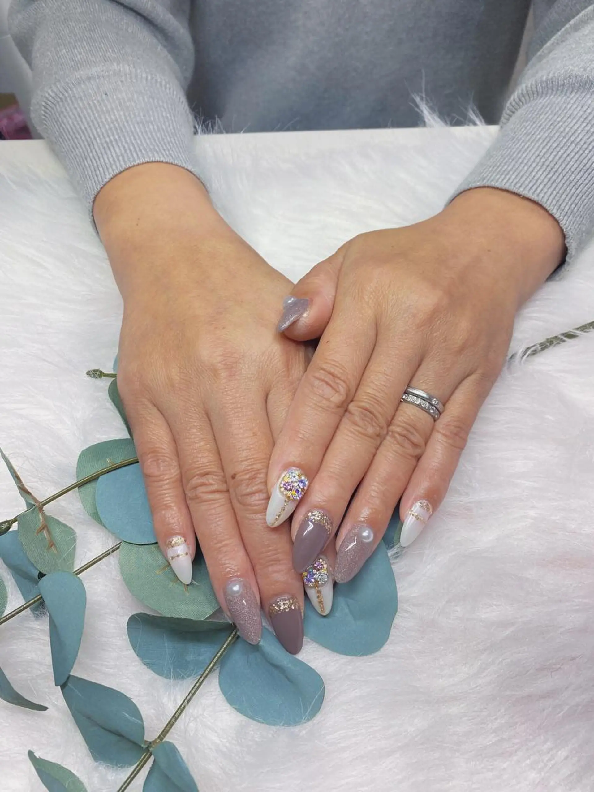 ネイル 長さ出し ジェルネイル 持ち込み スカルプネイル ソフトジェル INF ネイルサロンのネイルデザイン