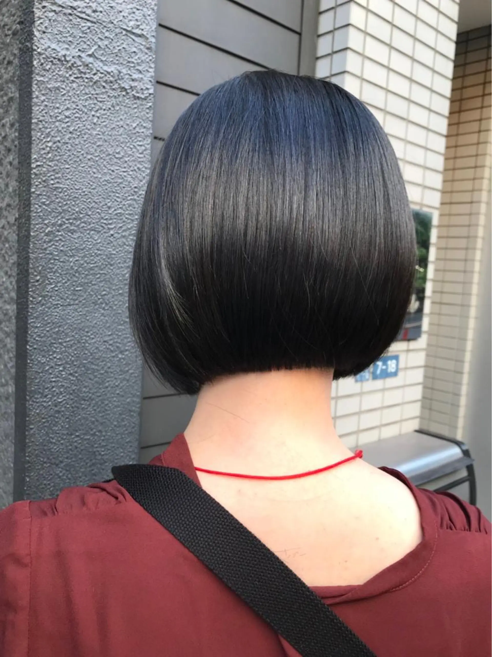 ショート 髪質改善縮毛矯正 kosuke_IJKのヘアスタイル