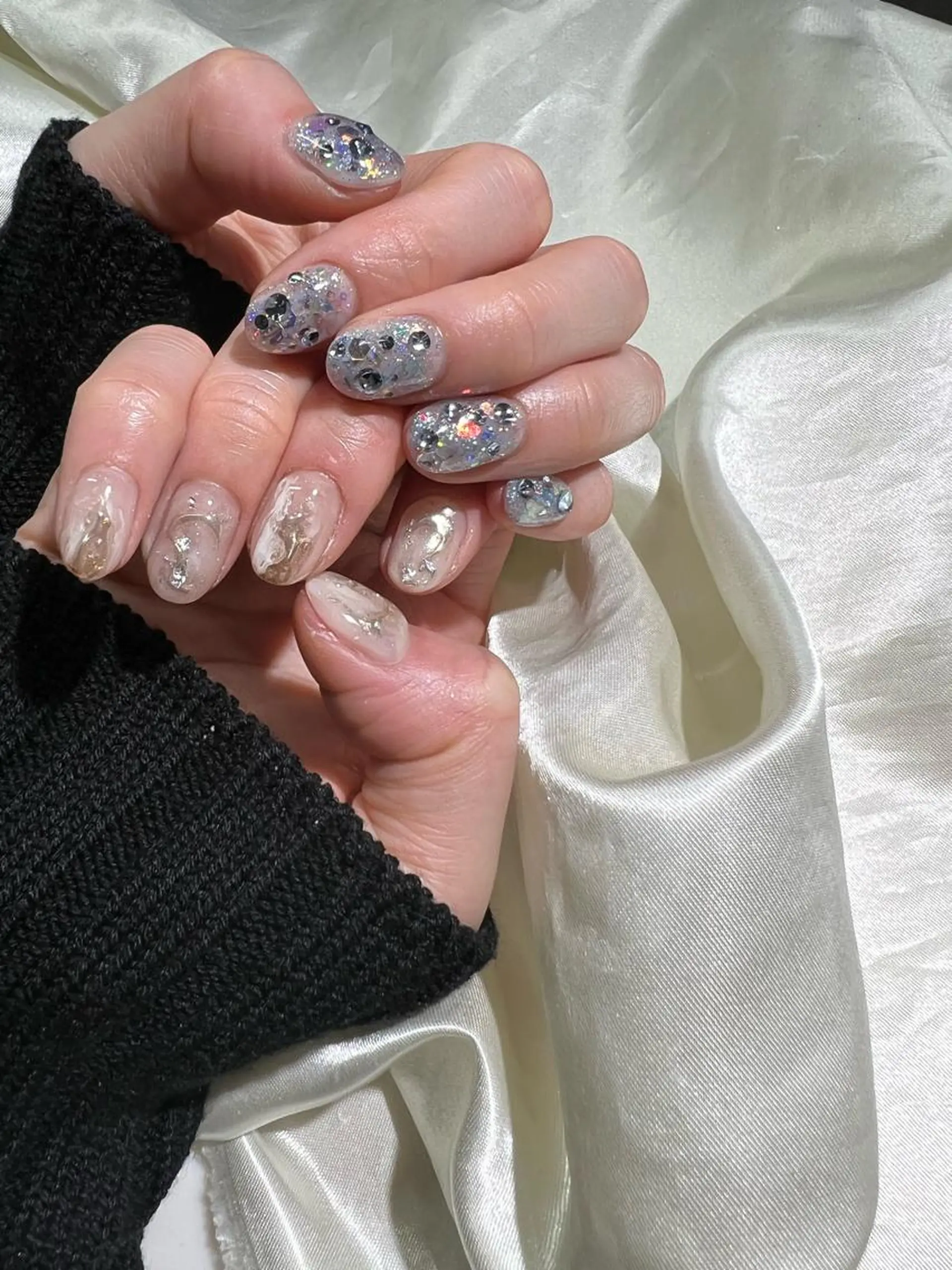 ネイル 持ち込み ニュアンスネイル Charme. NOBUKOのネイルデザイン