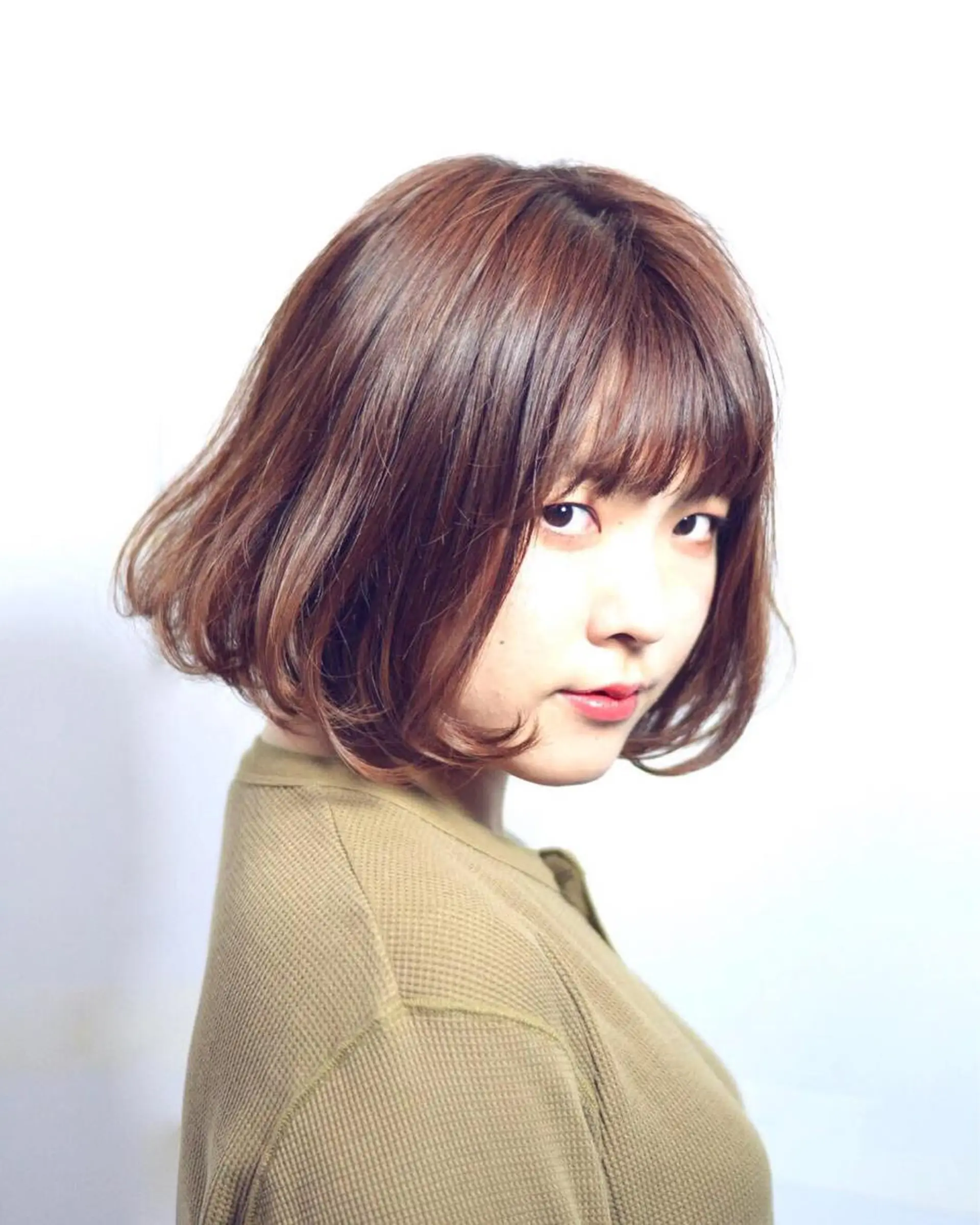 ミディアム 大木 拓瑞のヘアスタイル