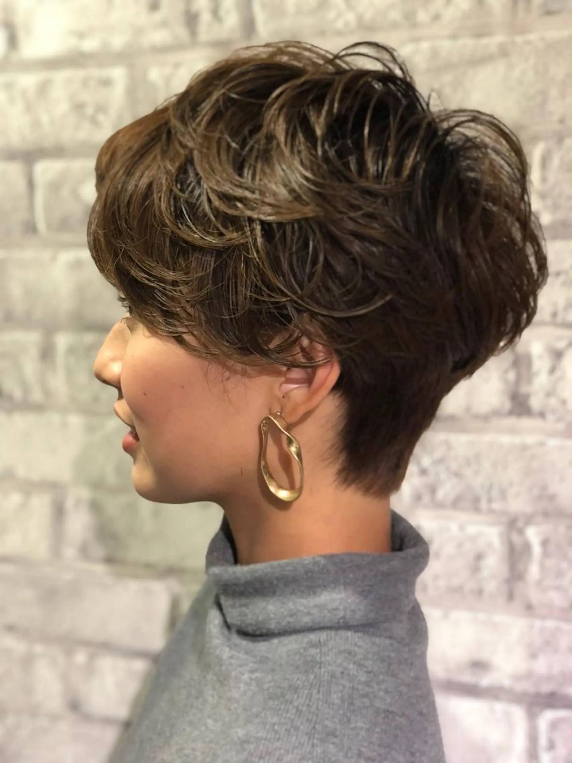 ショート ハンサムショート ショートヘア 髪質改善 田沼のヘアスタイル