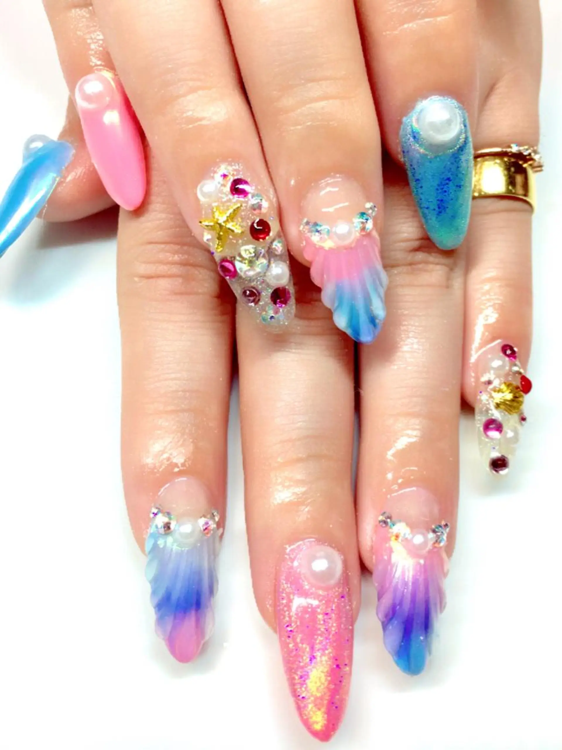 ネイル ジェルネイル スカルプネイル nailsalon sugarr所属・nailist cocoのネイルデザイン