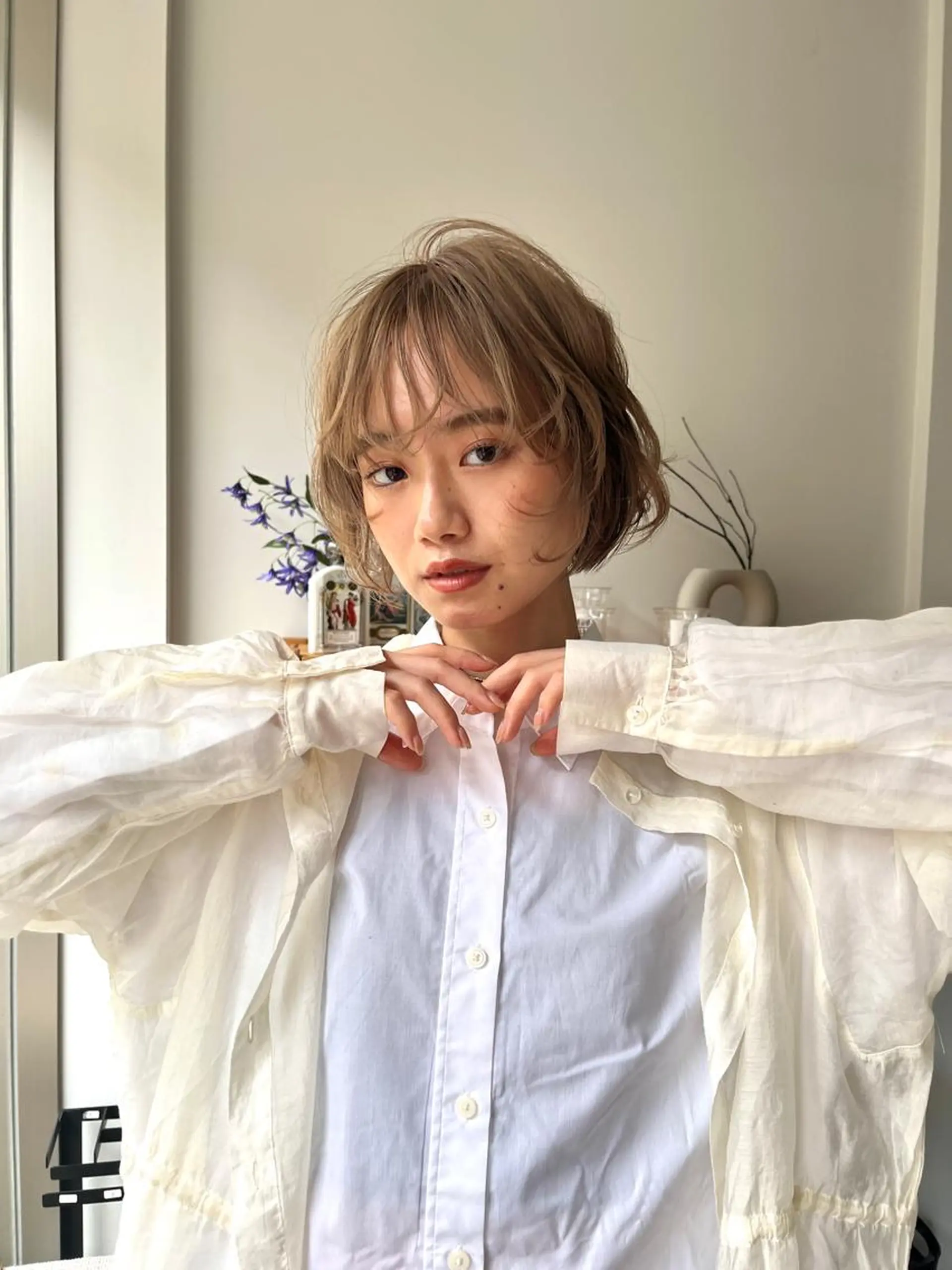 ショート 加藤 悠真のヘアスタイル