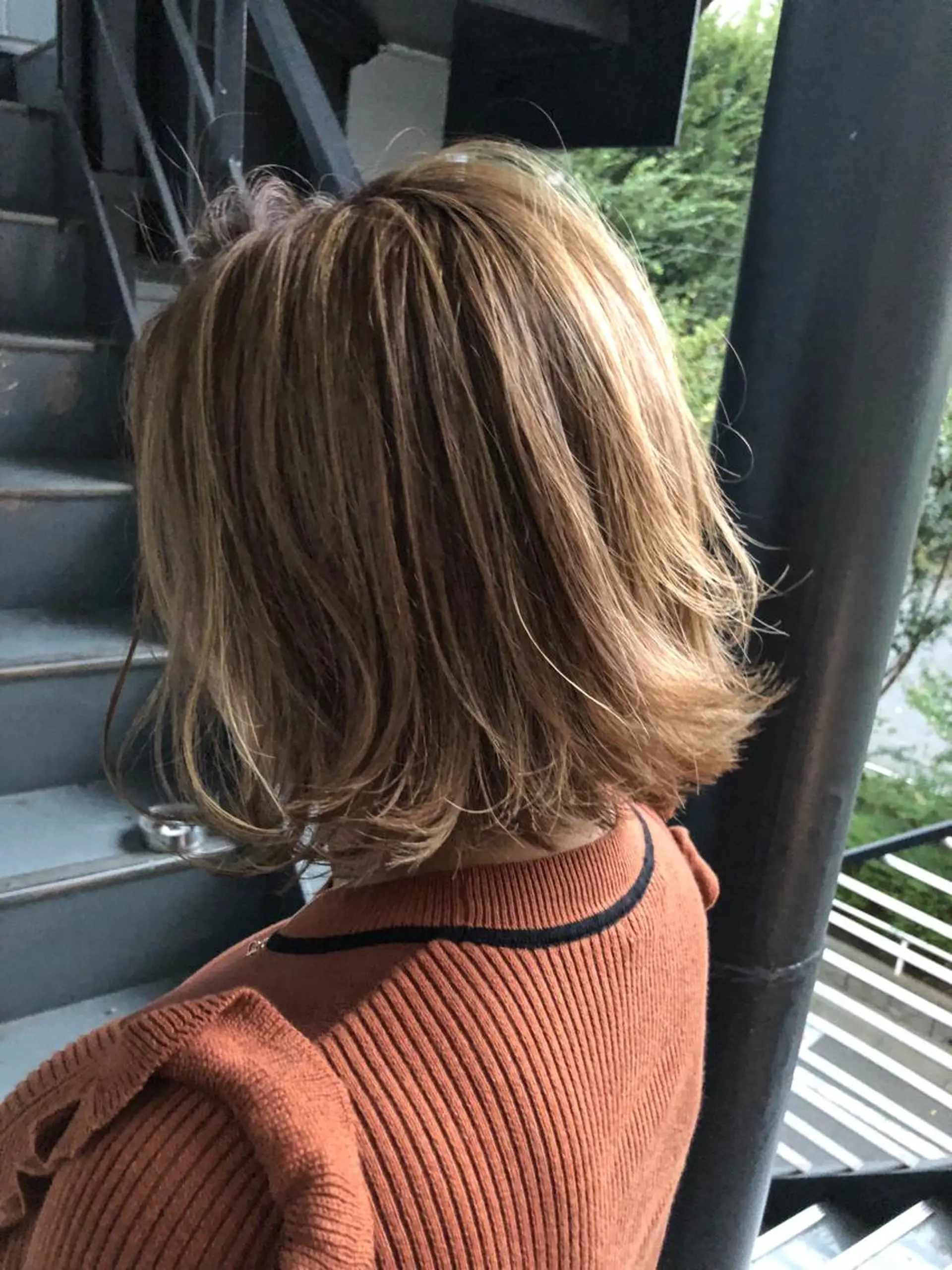 ミディアム ハイライト ヘアカラー PSY(サイ)所属・PSY(サイ)池袋 金田尚久🎨のヘアスタイル