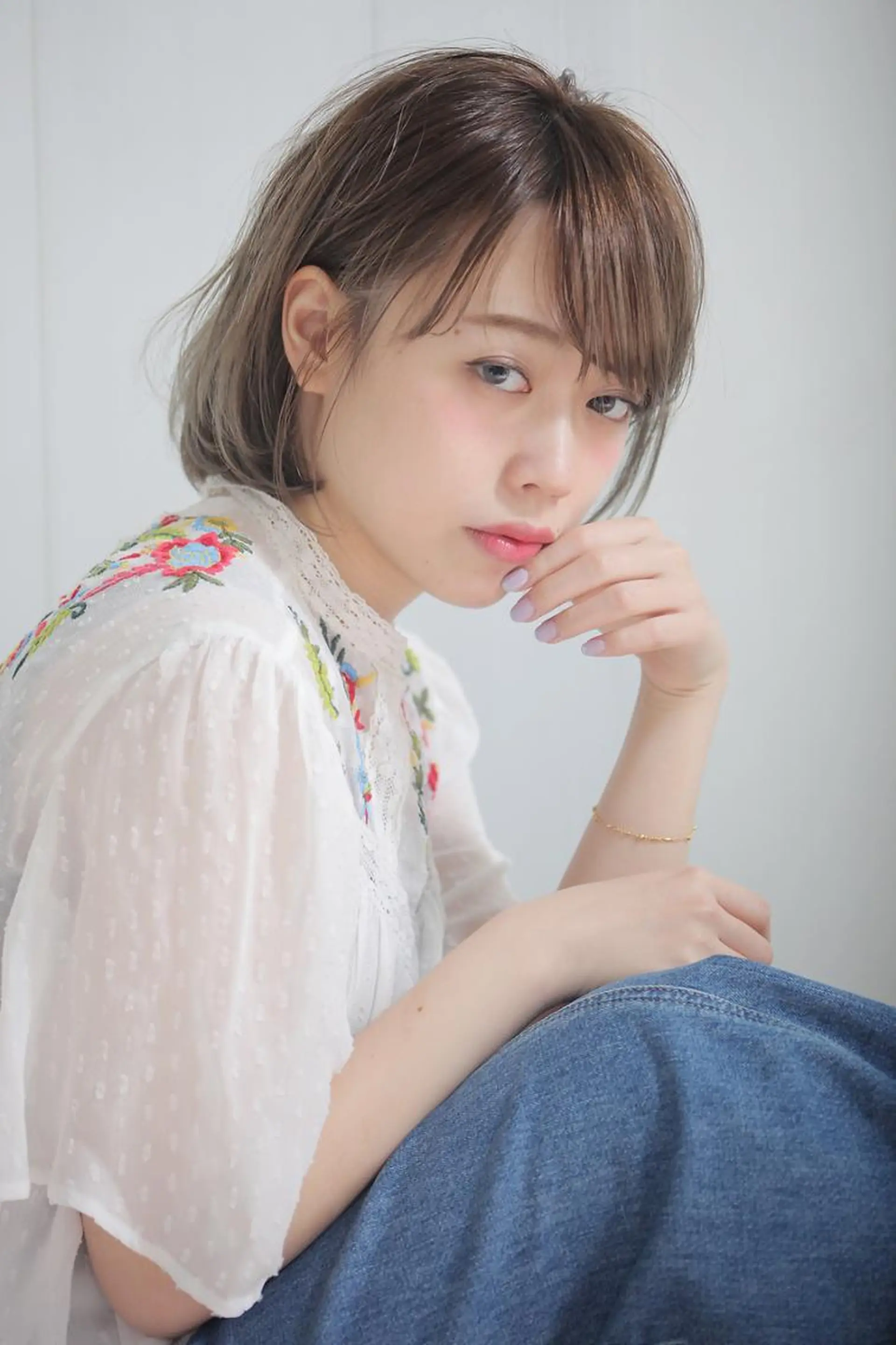 ショート カラー 福岡天神⭐︎ lotyのヘアスタイル