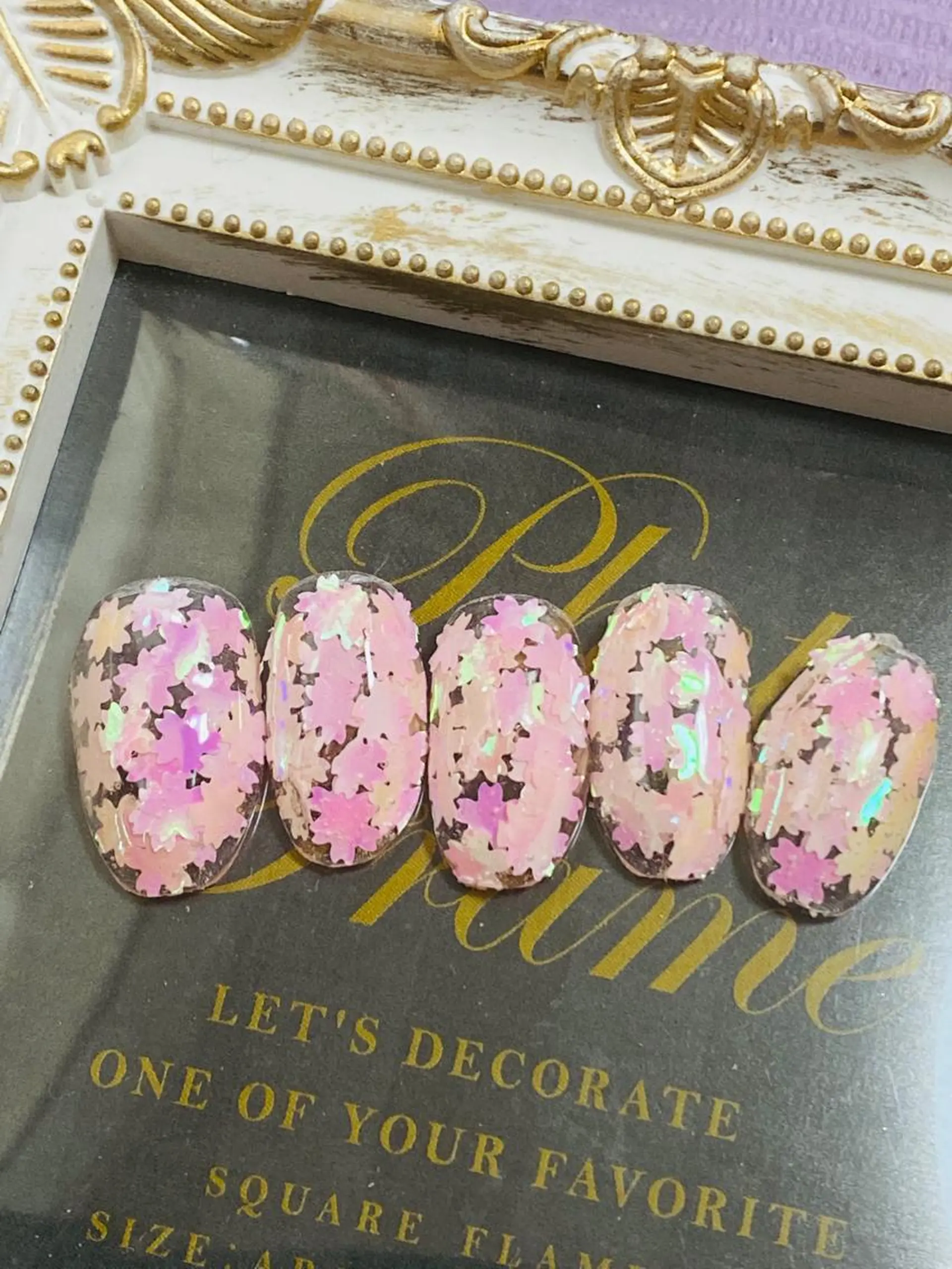 ネイル 春ネイル 自宅ネイルサロン ♦️nuance♦️のネイルデザイン