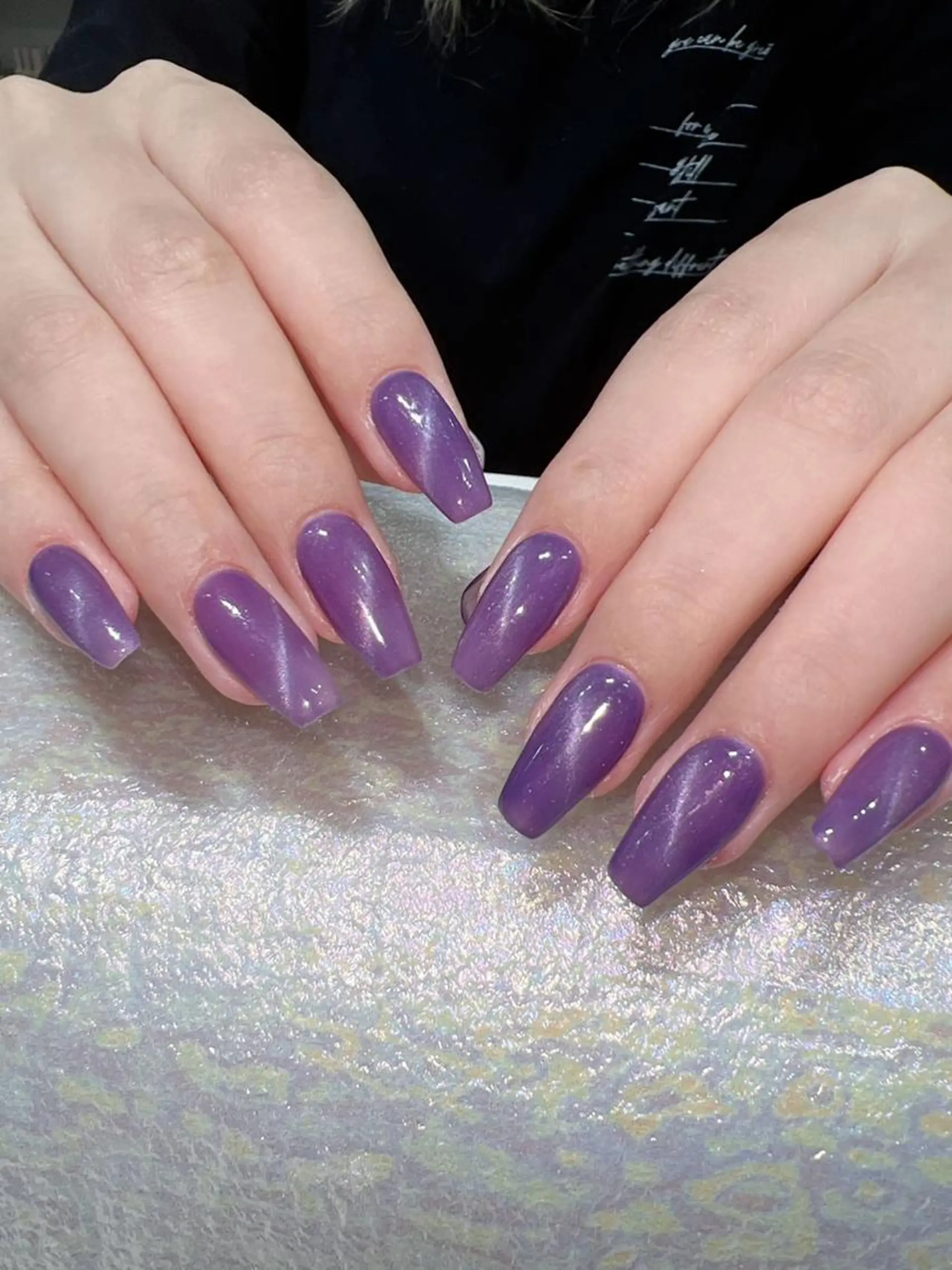 ネイル フラッシュネイル マグネットネイル Queen‘s なんのネイルデザイン