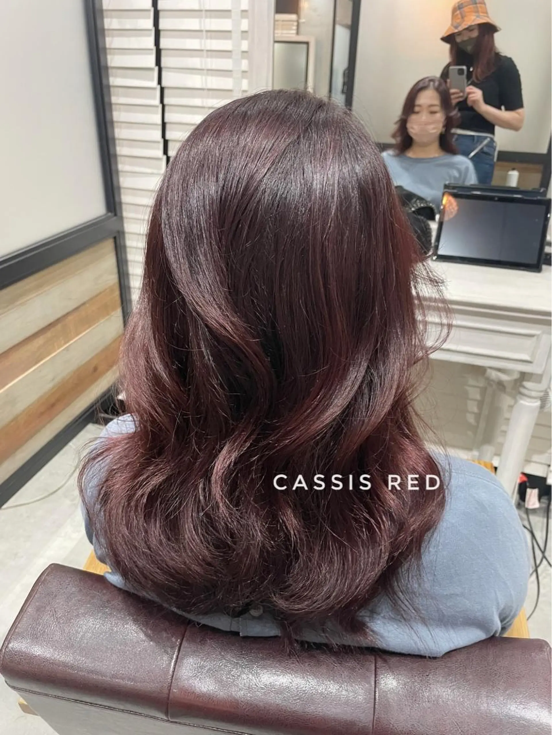 セミロング ヘアカラー LITTLE _KATOのヘアスタイル