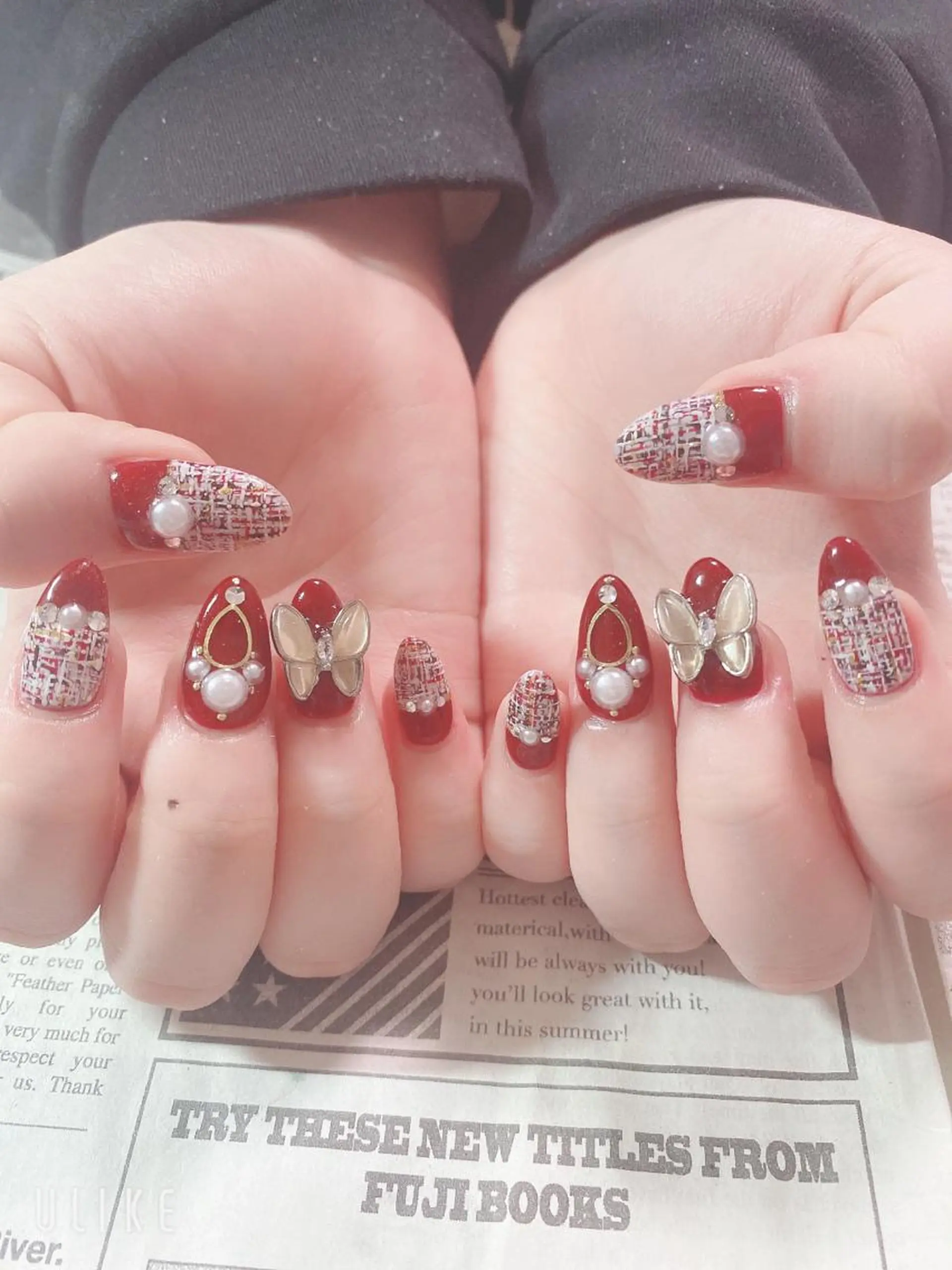 ネイル ハンドネイル ハンドケア 森山 舞のネイルデザイン