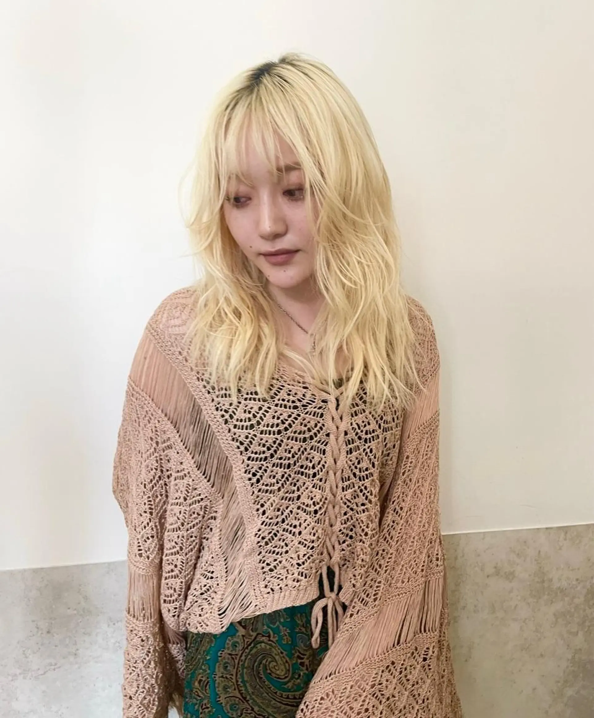 ロング カラー GO TODAY シェアサロン Flos店所属・耳つぼジュエリー 👂🏻🌸ayaのエステ・リラクイメージ