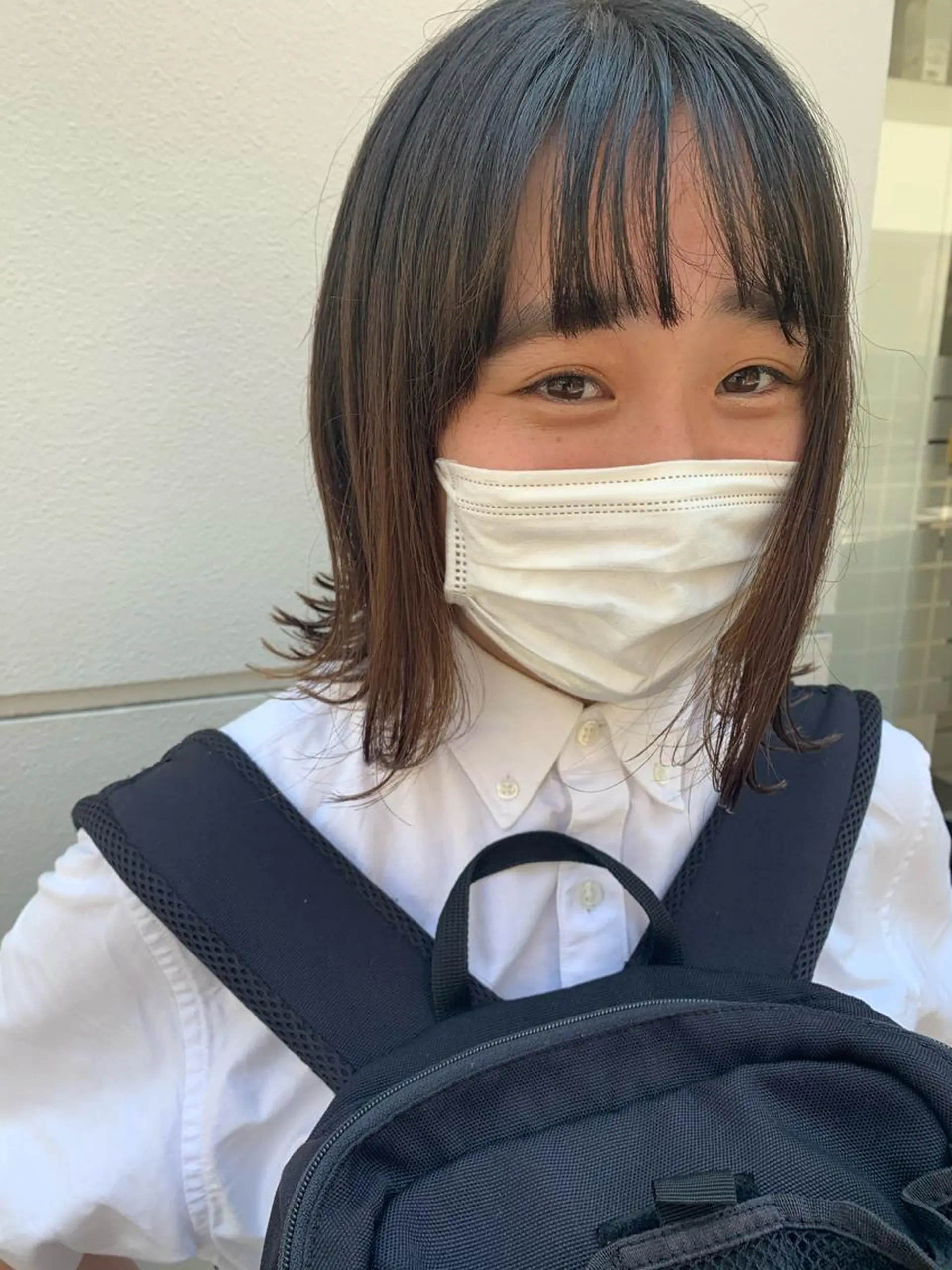 ショート ヘアアレンジ サナ🌱 切りっぱなしボブのヘアスタイル