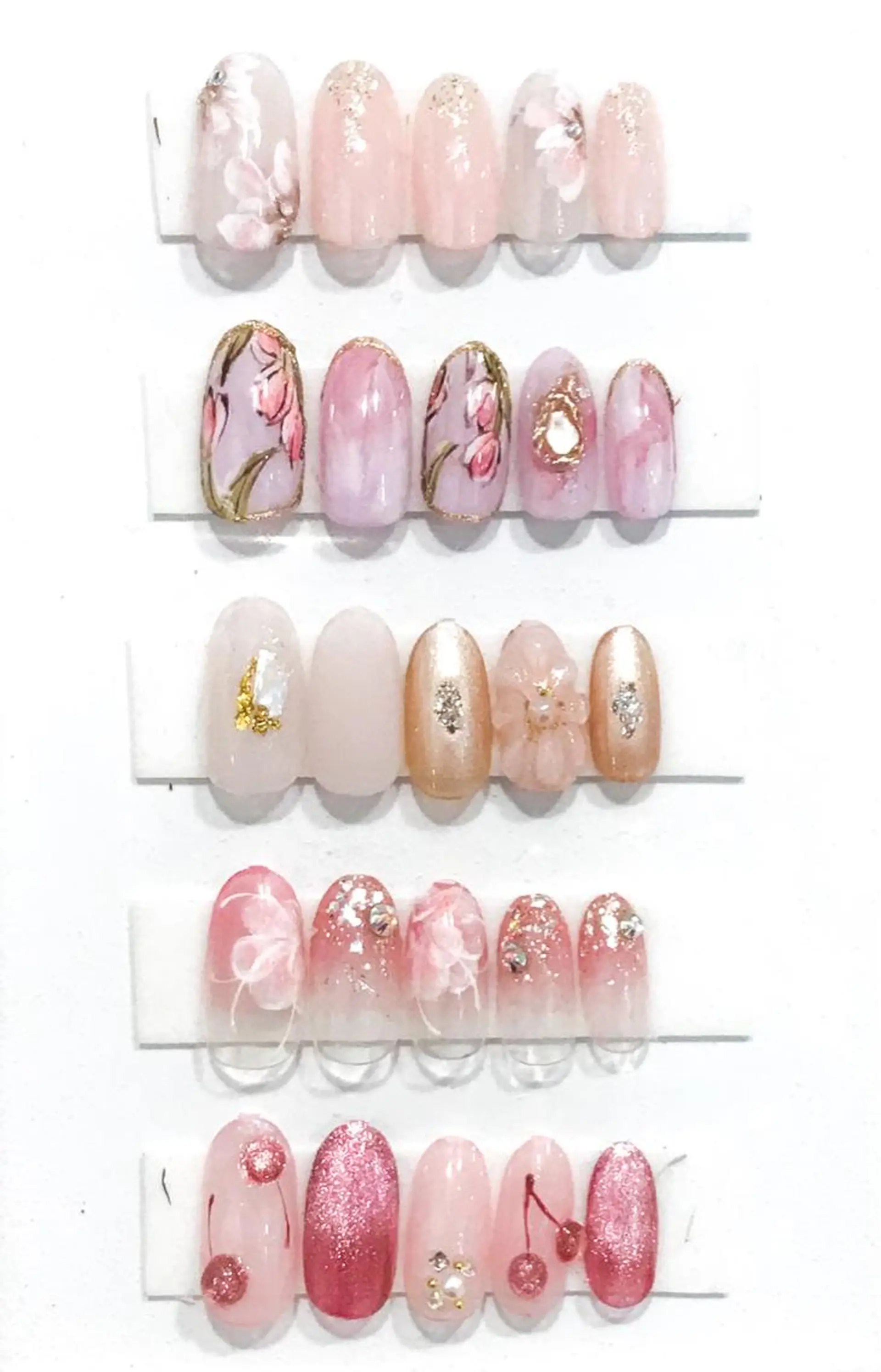 ネイル フラワーネイル 春ネイル Nyanco Nailのネイルデザイン