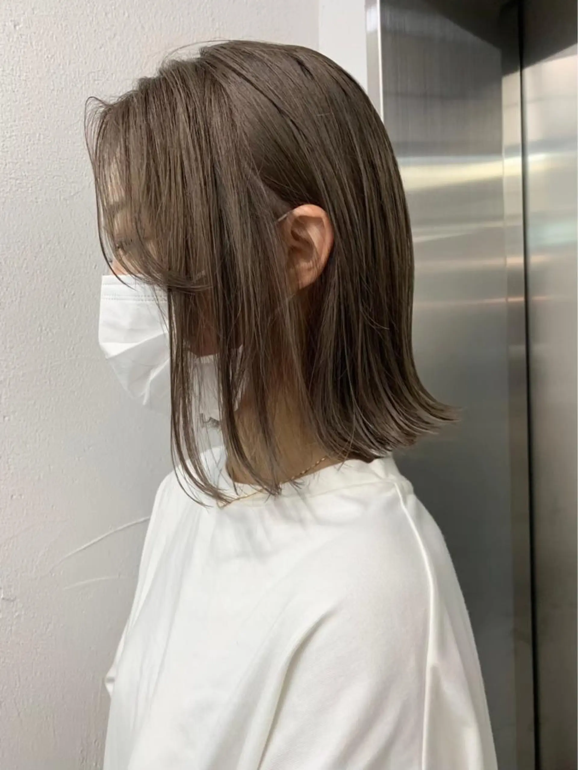 ショート カラー 🧸艶々韓国ヘア 🧁mizunaのヘアスタイル