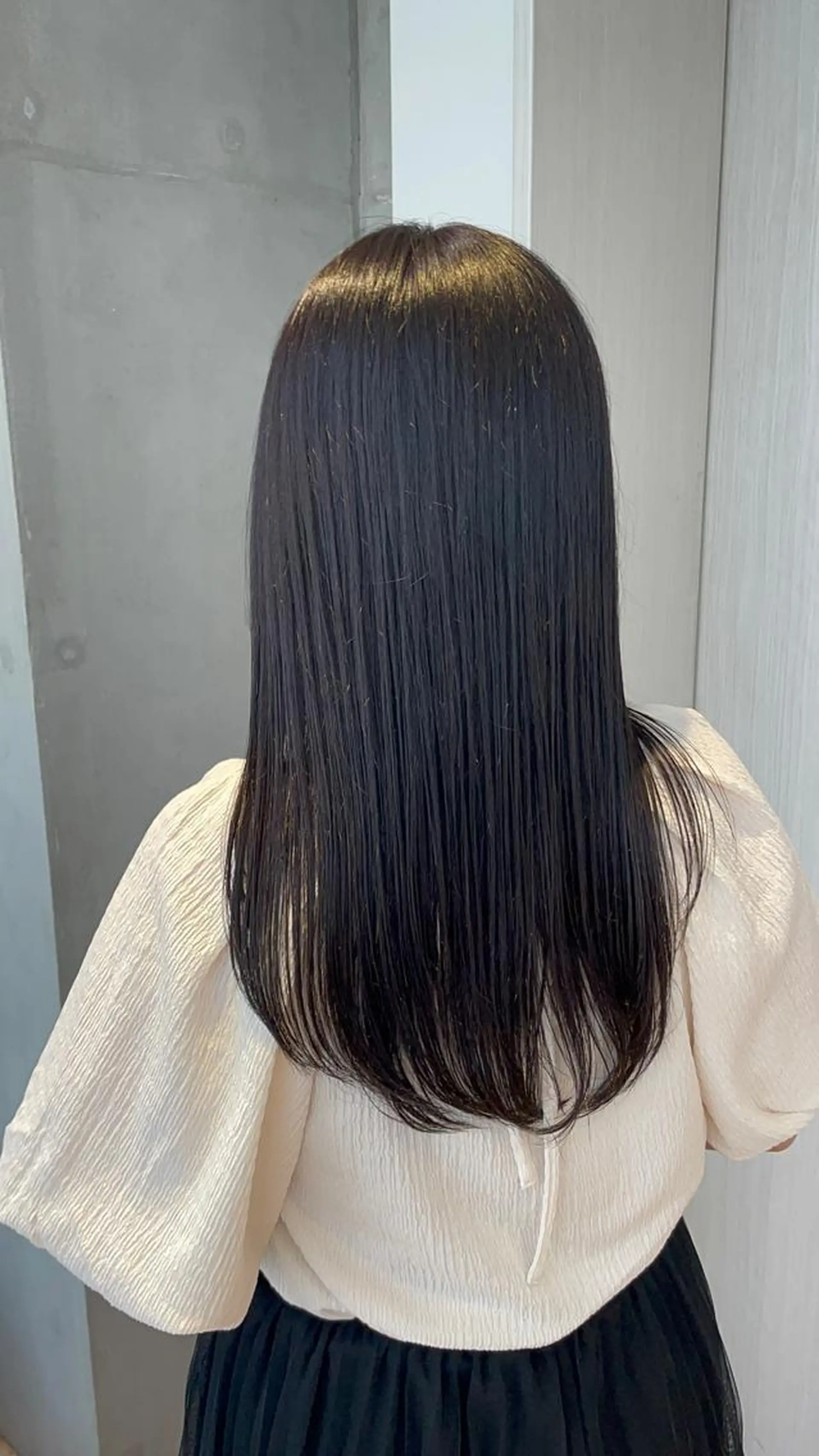 セミロング カラー 透明感カラー Say.Ree所属・🐣Say.ree ひらいで ななみ🐣のヘアスタイル