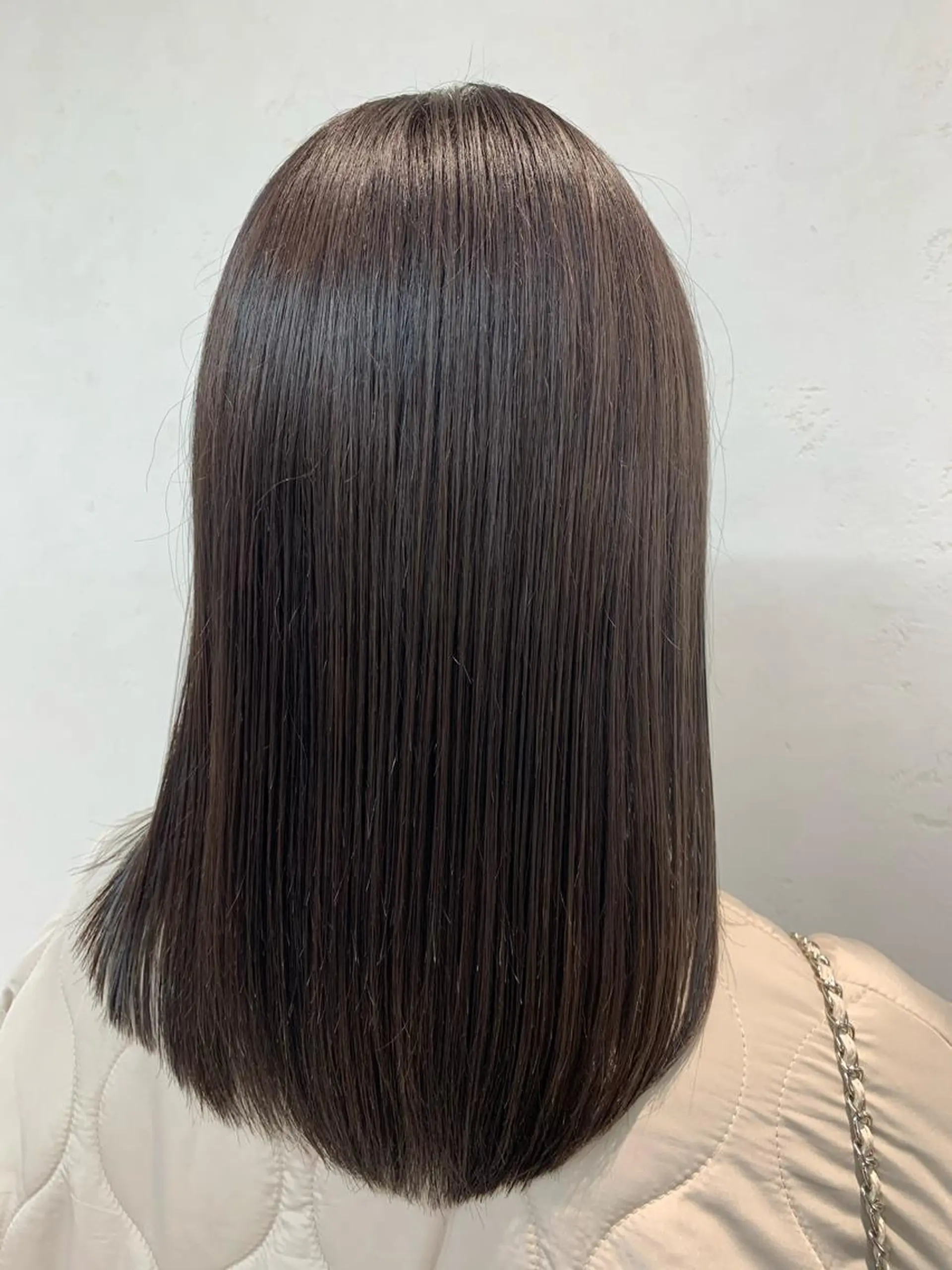 ミディアム トリートメント 透明感カラー/ ダブルカラー /ソラのヘアスタイル