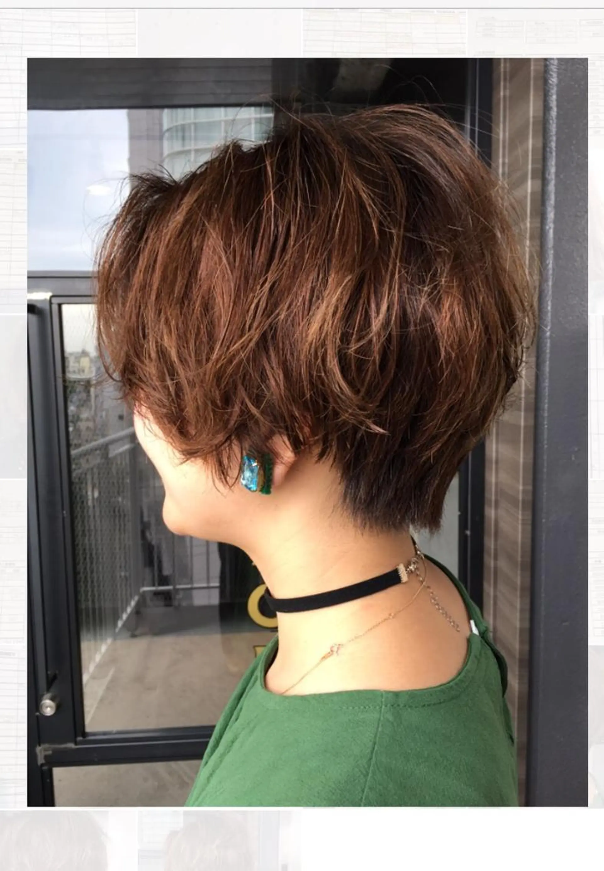 ショート メンズヘア/レイヤー /ボブ山内春輝のヘアスタイル