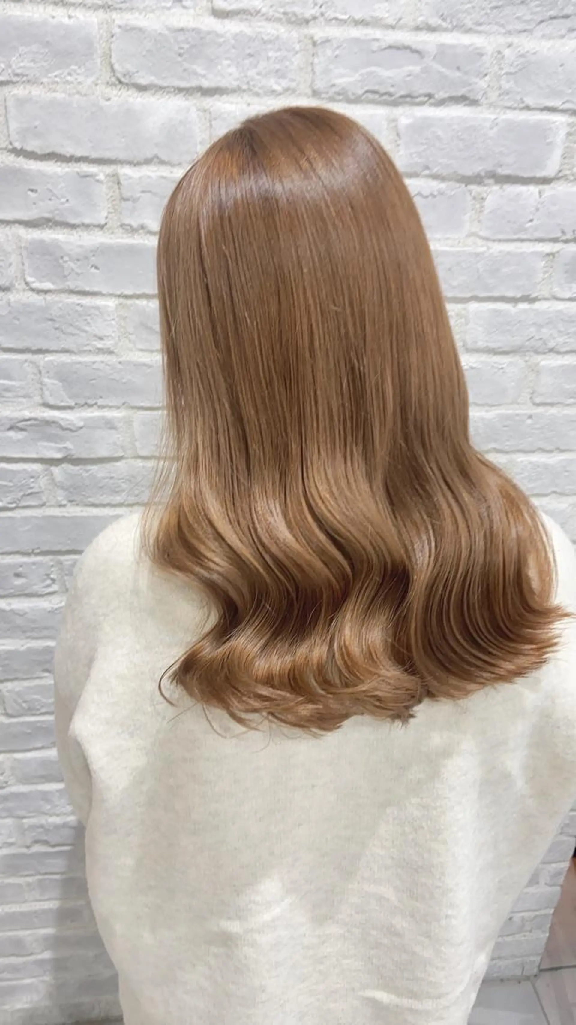 ロング カラー カット ヘアカラー トリートメント 韓国/色気/レイヤー /avance天王寺のヘアスタイル