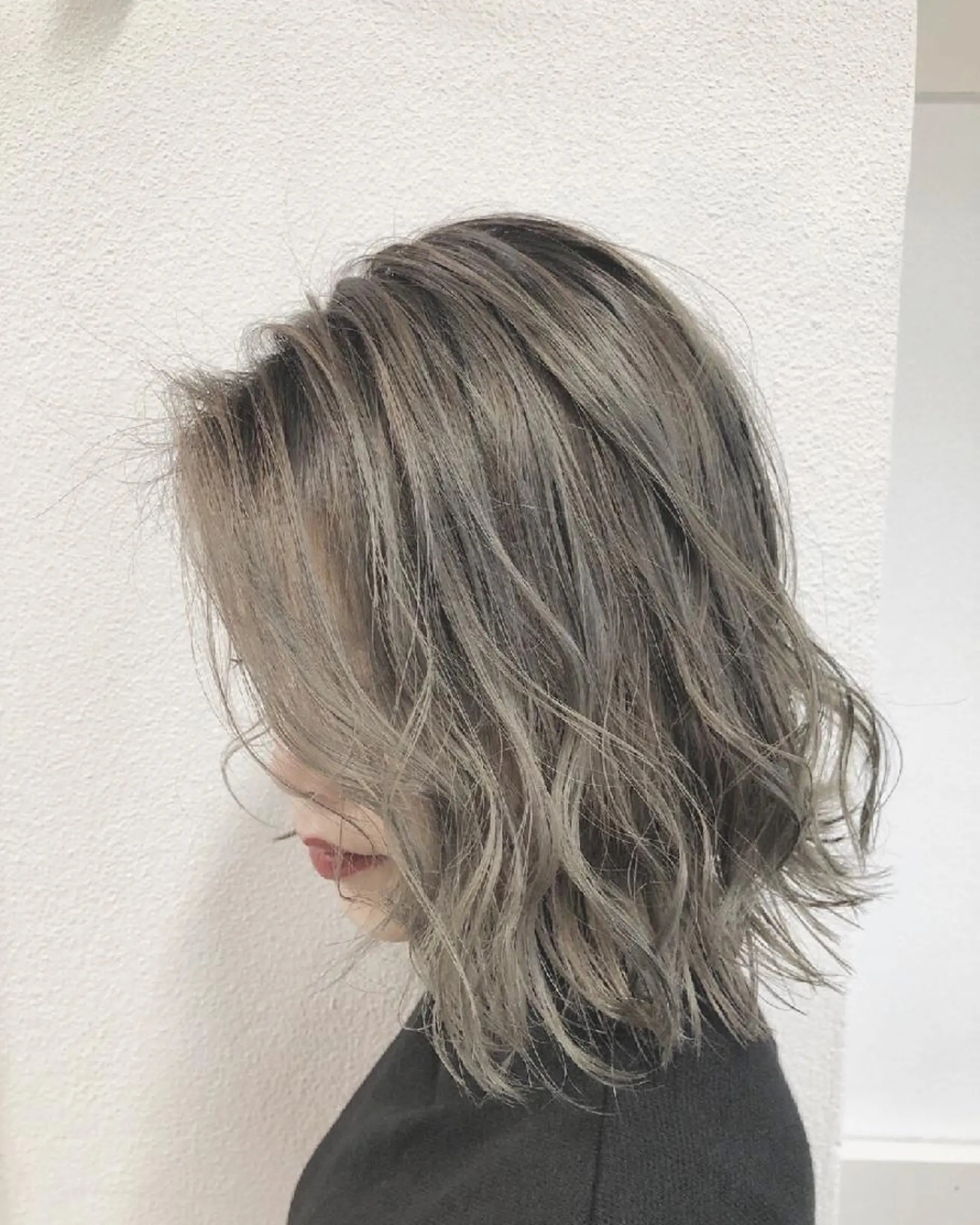 ショート カラー ヘアアレンジ 透明感/レイヤー 🇰🇷tomonaのヘアスタイル