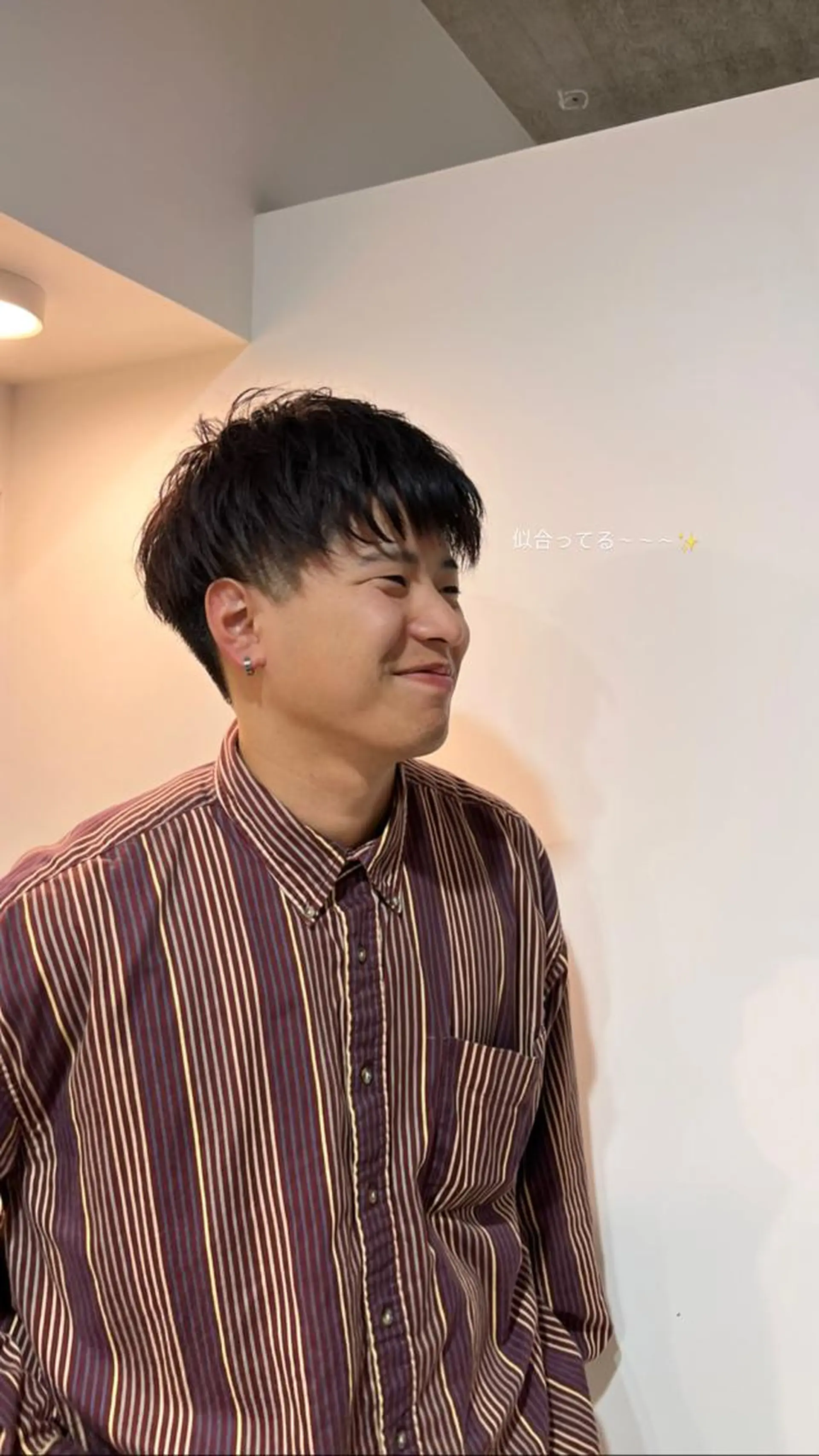 ショート saki/ハイトーン カラー/薬院のヘアスタイル