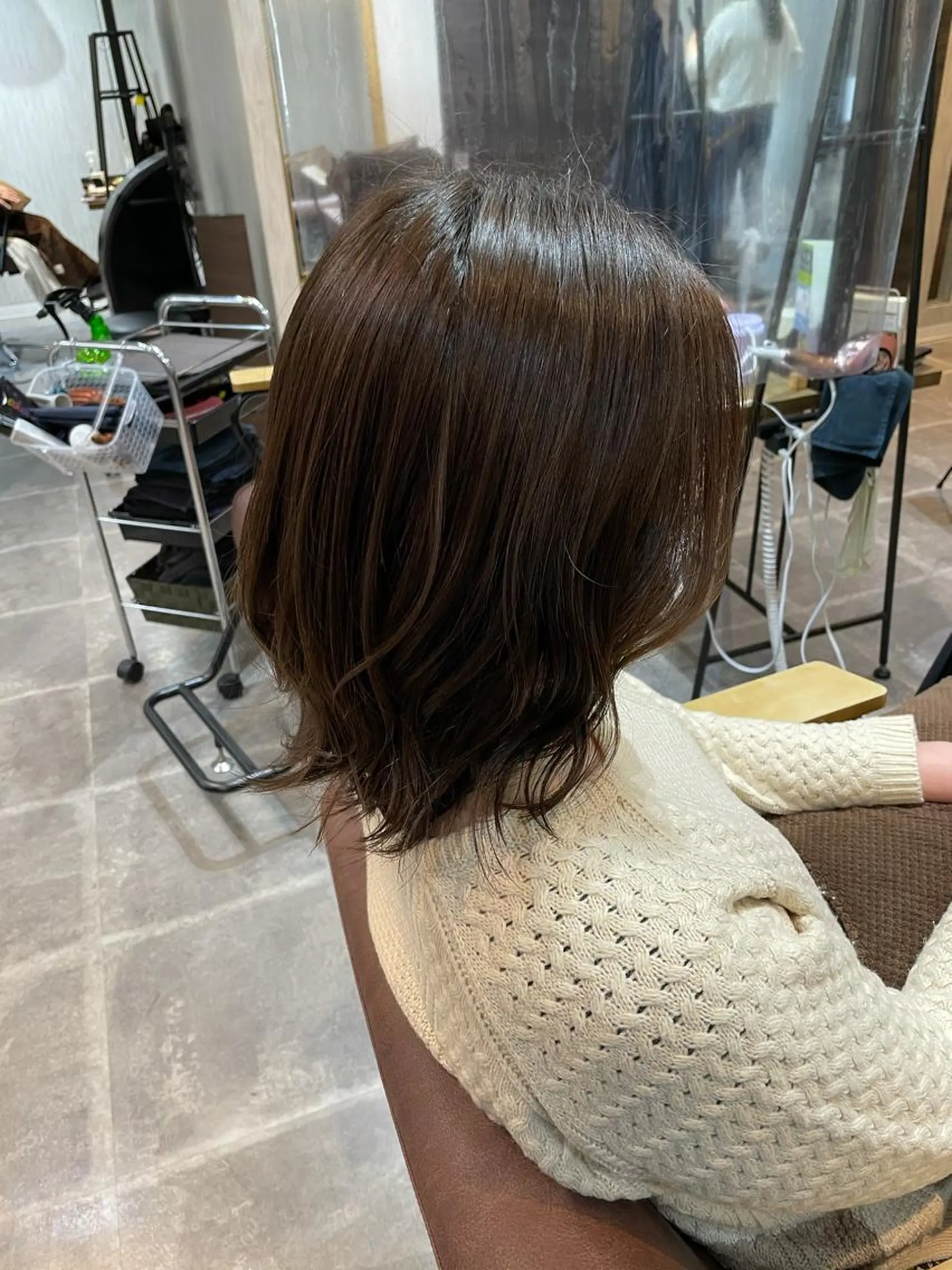 ミディアム カラー トリートメント newiGRANDE 🌈萩原聖也のヘアスタイル