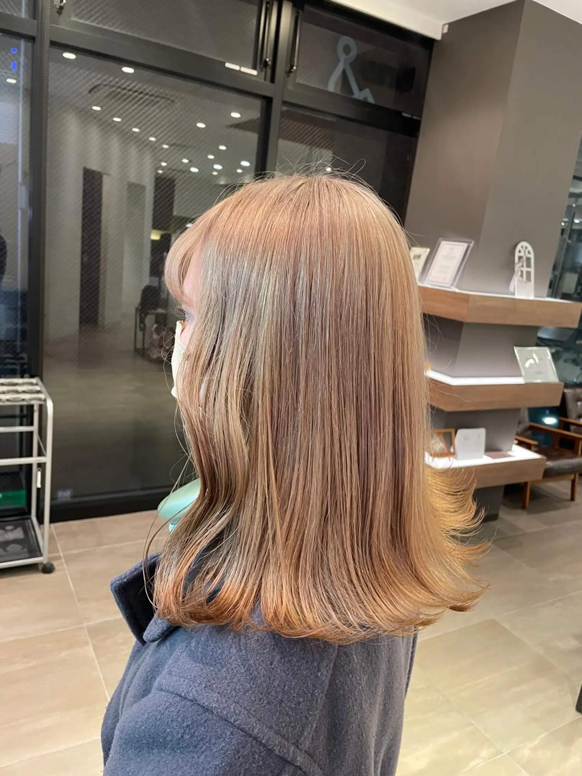 カラー 堀江／韓国・透明感 カラー／みずき🐩のヘアスタイル