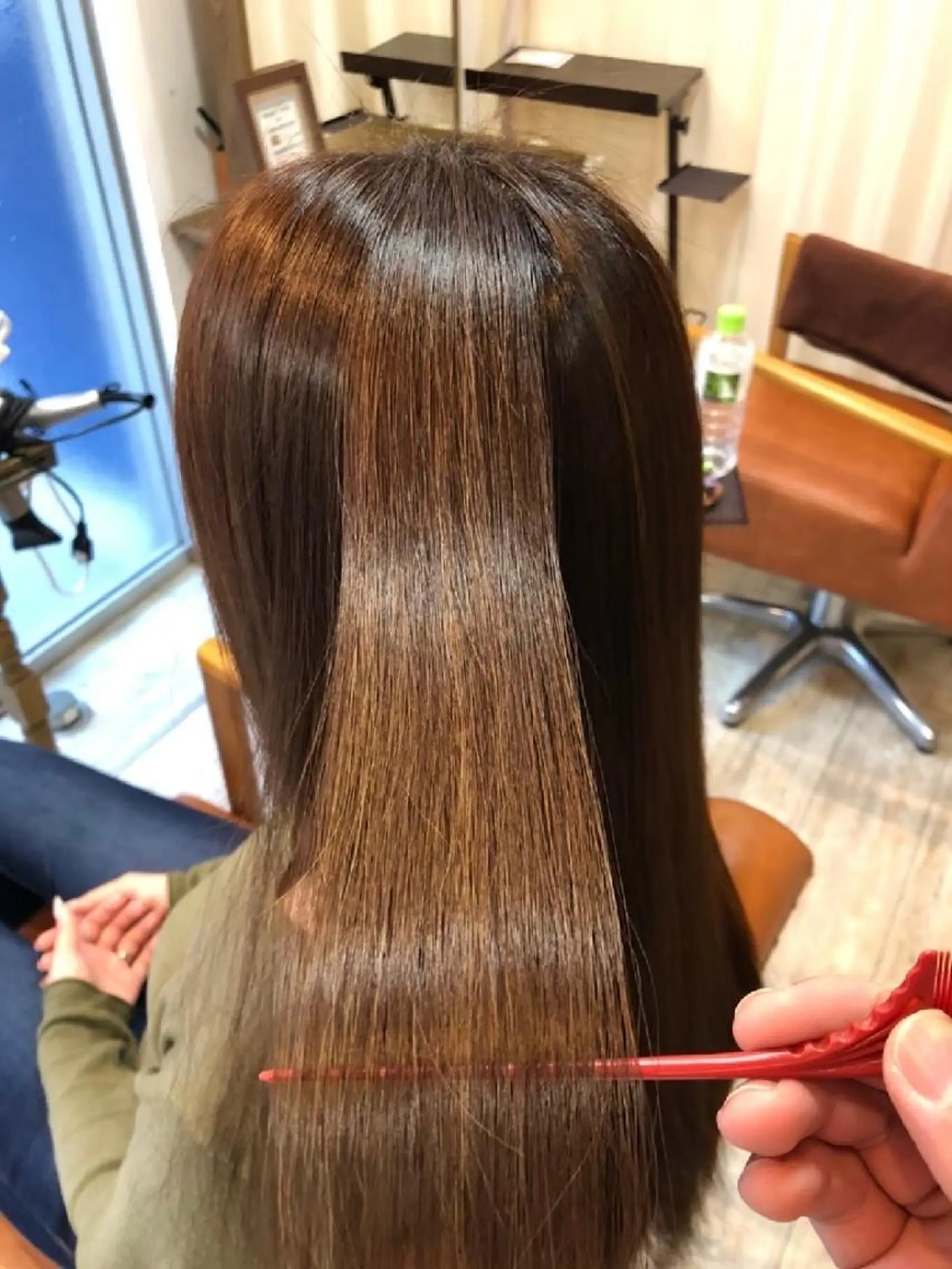 セミロング from…所属・BARBER/ 髪質改善/南慎也のヘアスタイル