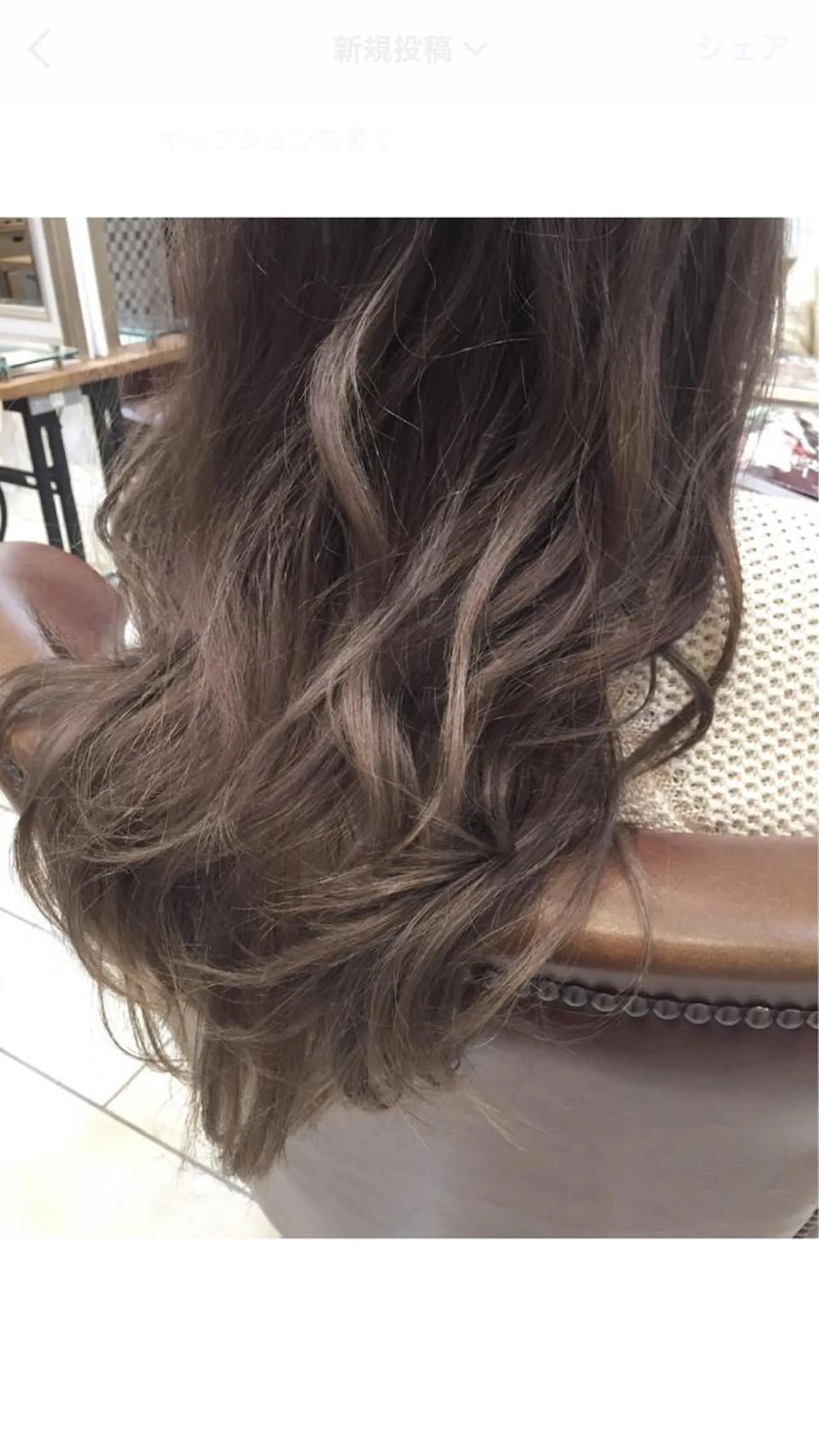 ロング カラー アッシュ ラベンダーカラー ラベンダーアッシュ 透明感・艶カラー/ 坂田友梨奈のヘアスタイル