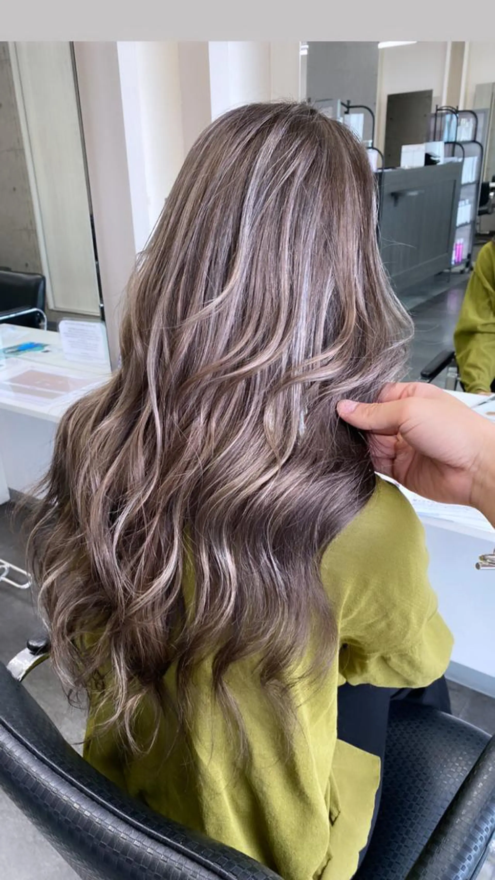 カラー 北口 優貴のヘアスタイル