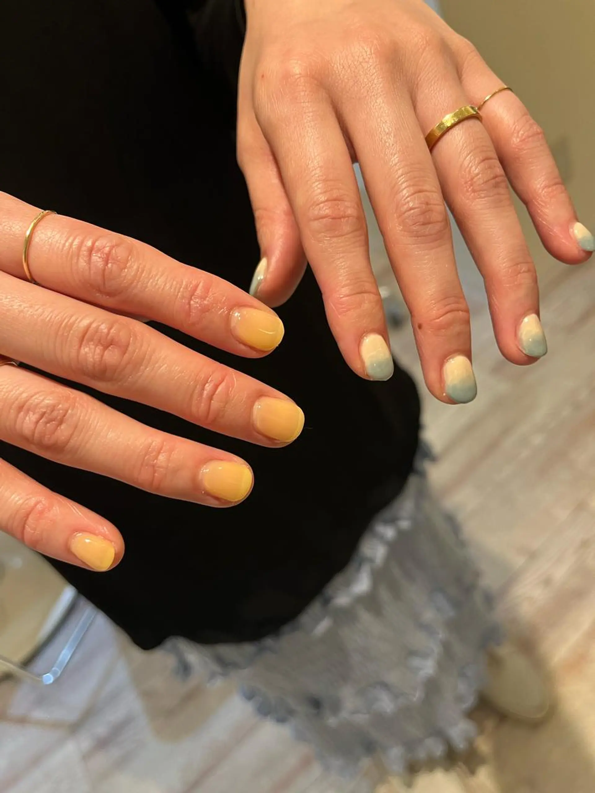 ネイル ハンドネイル une／YUKINA 🫧大人nuanceのネイルデザイン