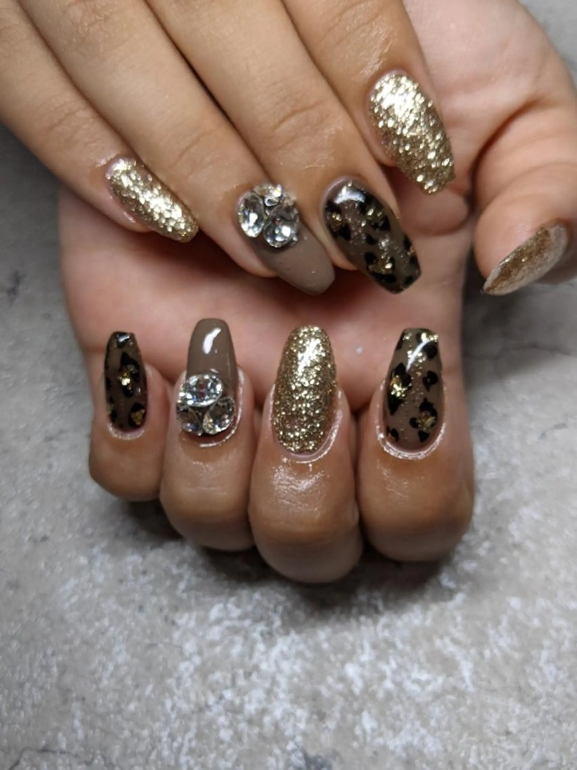 ネイル アニマル柄 アートネイル Beaute Pure_Mのネイルデザイン