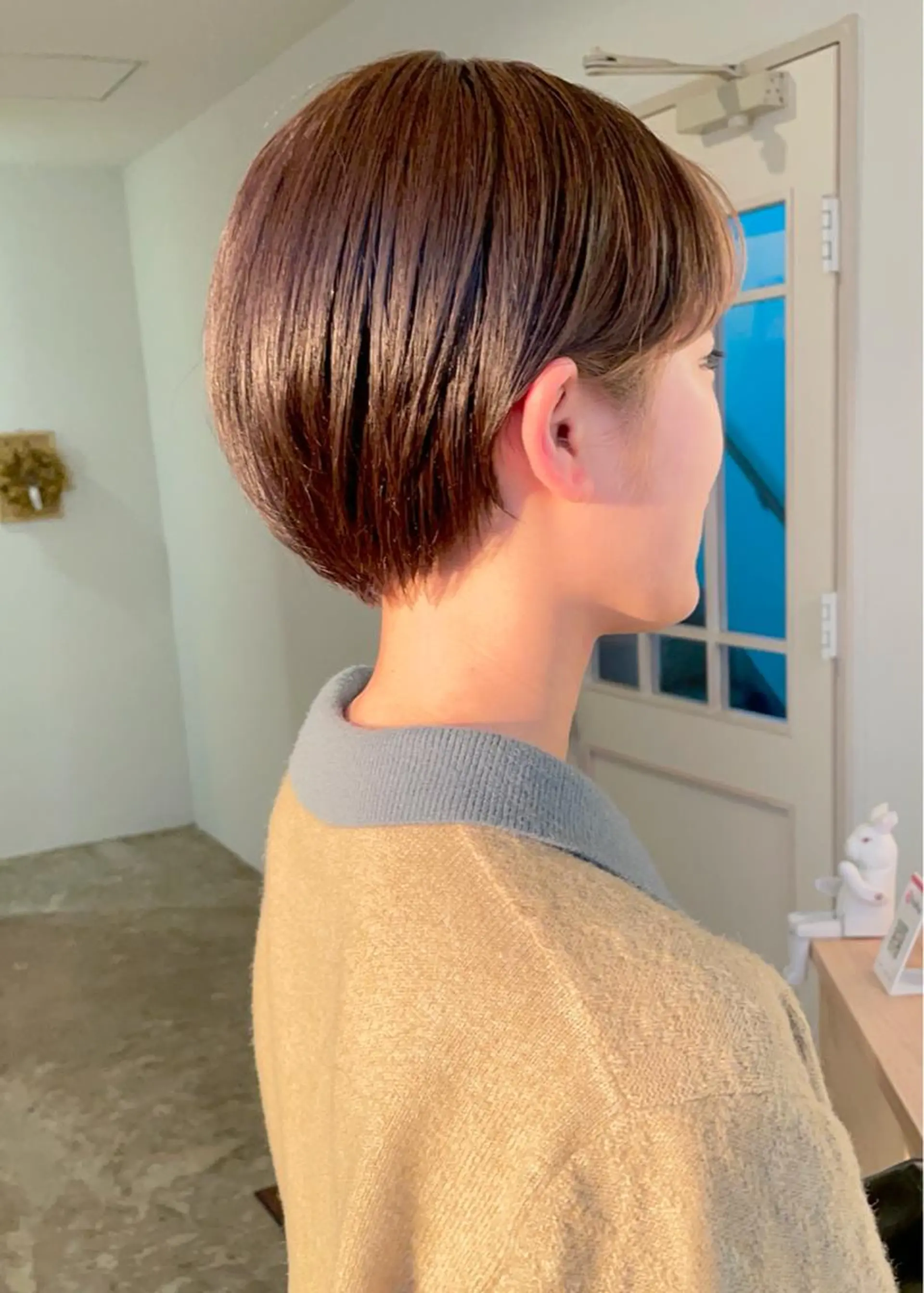 ショート カラー ヒナゴ トヨカズのヘアスタイル
