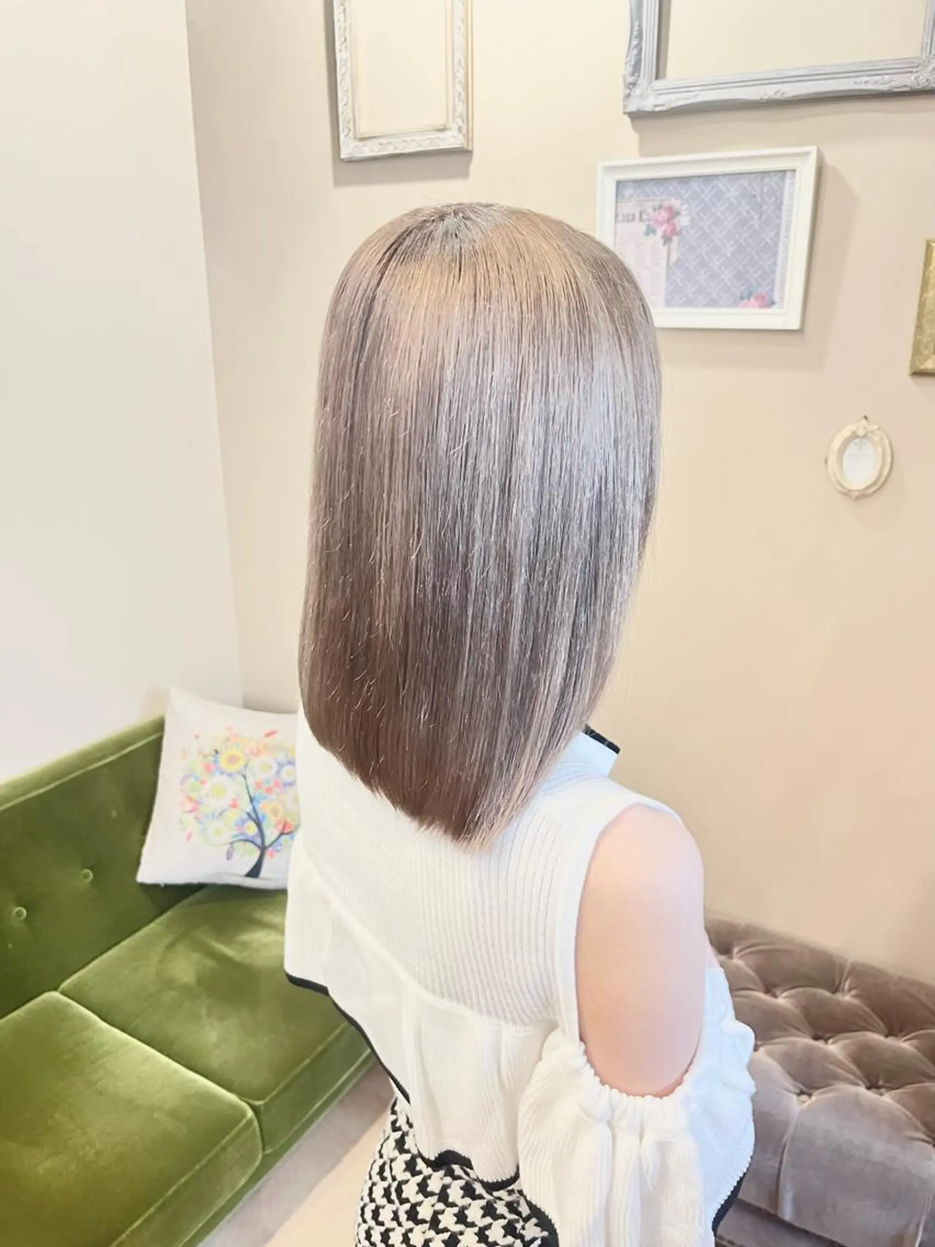 ミディアム カラー S.BLOOM 川崎 翔哉のヘアスタイル