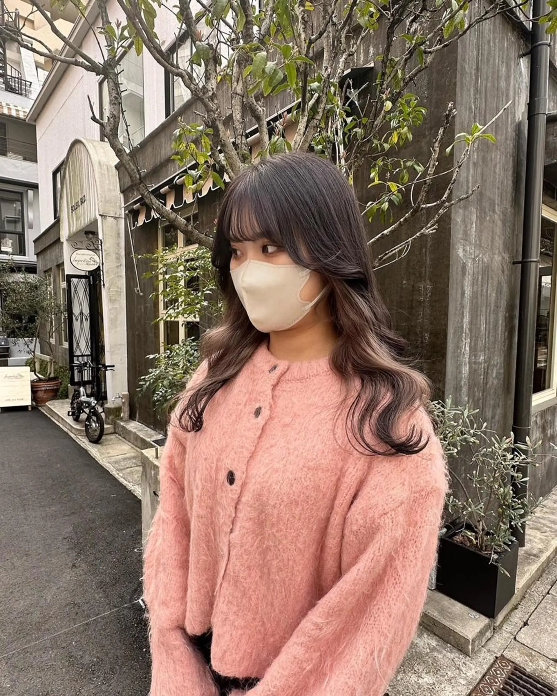 ショート カラー メンズ メンズインナーカラー ベージュカラー 透明感カラー イヤリングカラー グレージュ 🩷Eny terrace🩷のヘアスタイル