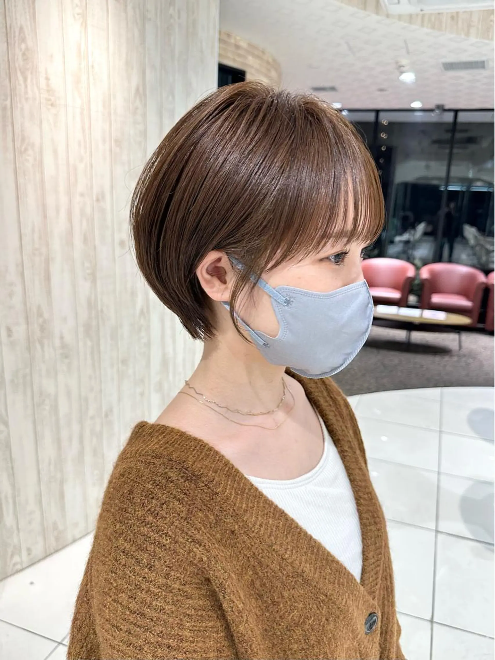 ショート ショートボブ ハンサムショート 丸みショート ボブ ショートヘア 荻窪/ショートヘア✨ ショートボブ長松大哉のヘアスタイル