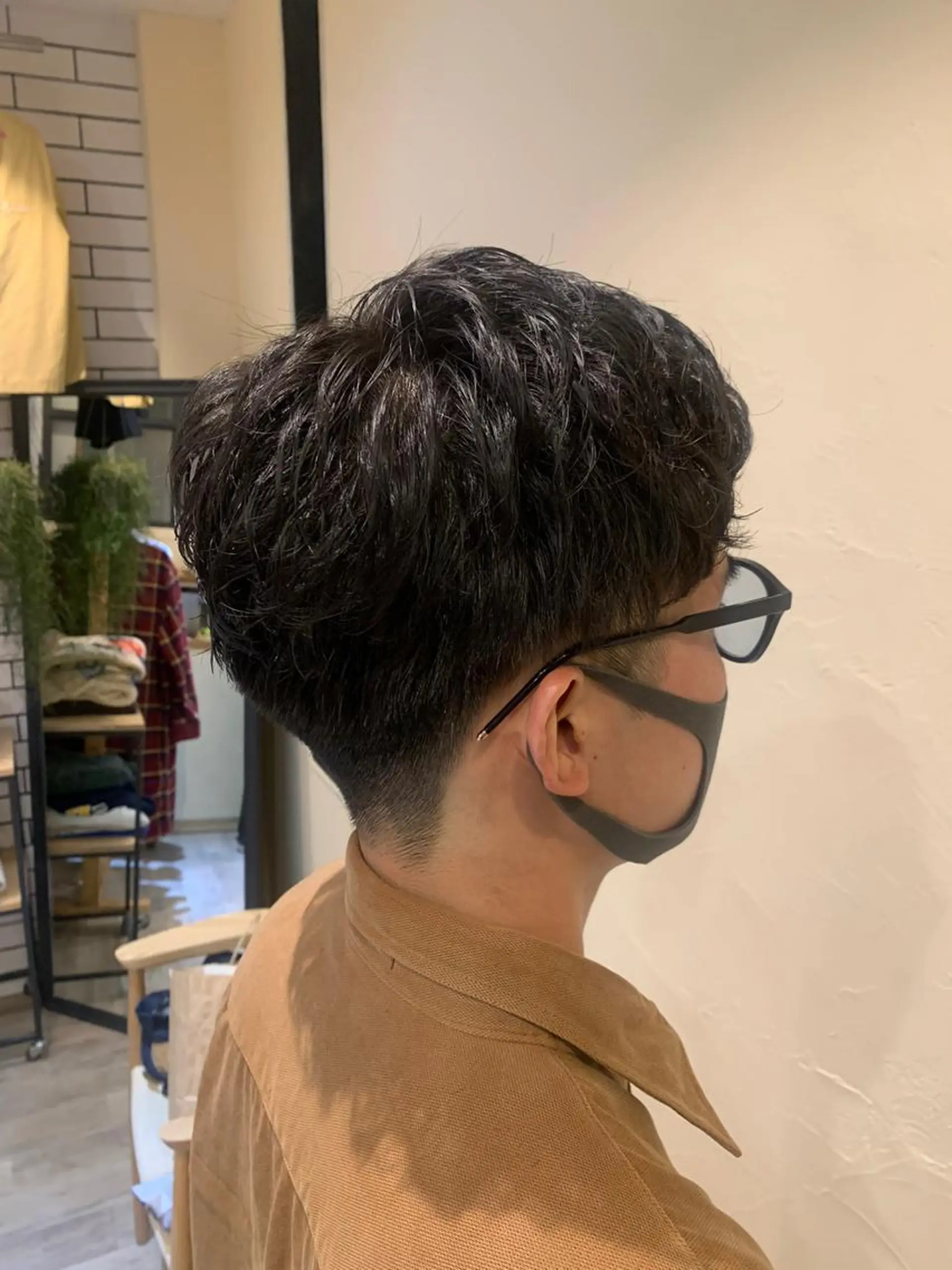 ショート パーマ メンズ メンズパーマ ショートヘア カット パーマ Hair Design Room  SHEEFT所属・【豊橋メンズ特化】 SHEEFTタイガのヘアスタイル