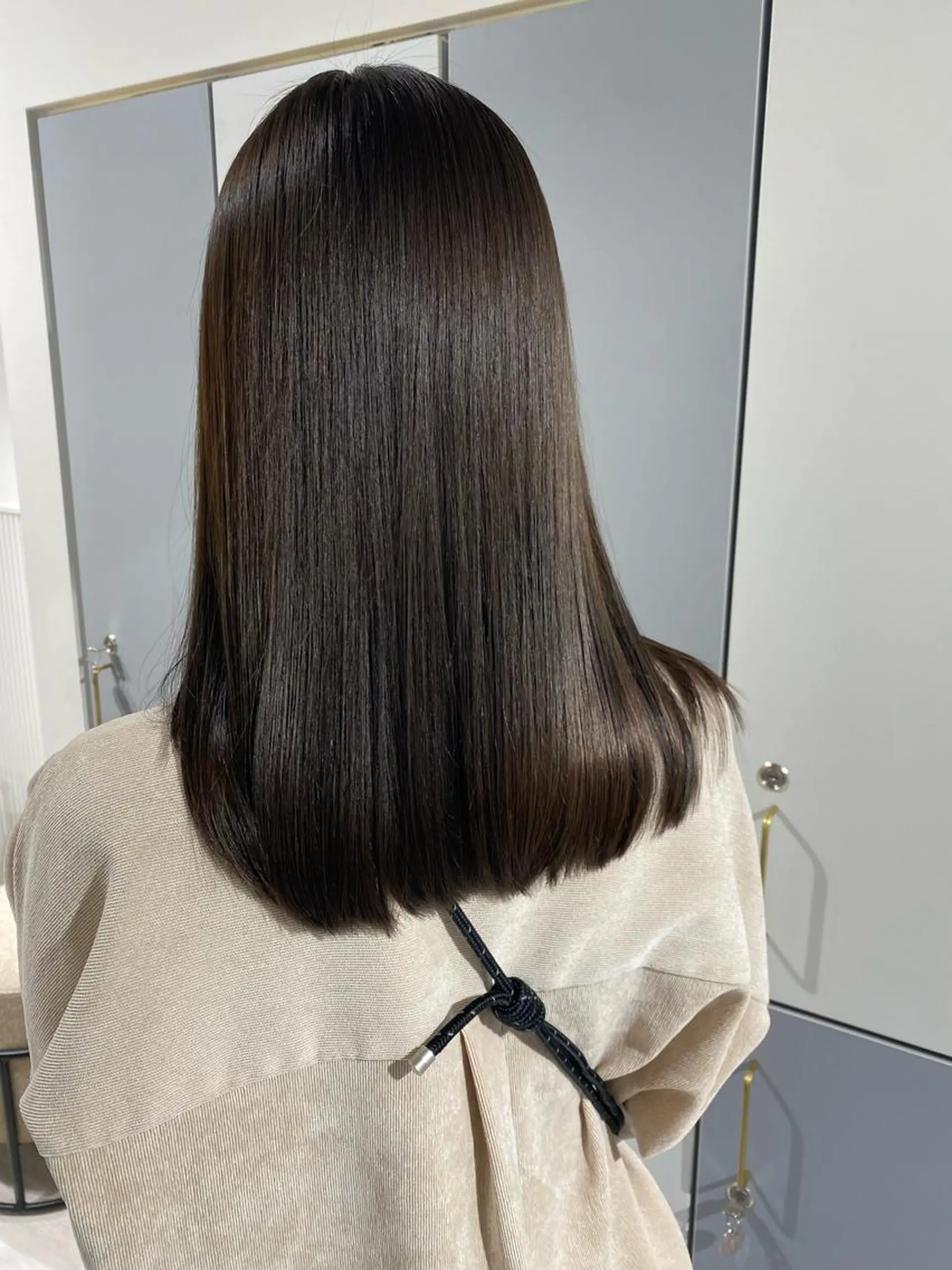 ミディアム カラー ヘアカラー トリートメント LOVESTOIKE 堂本のヘアスタイル